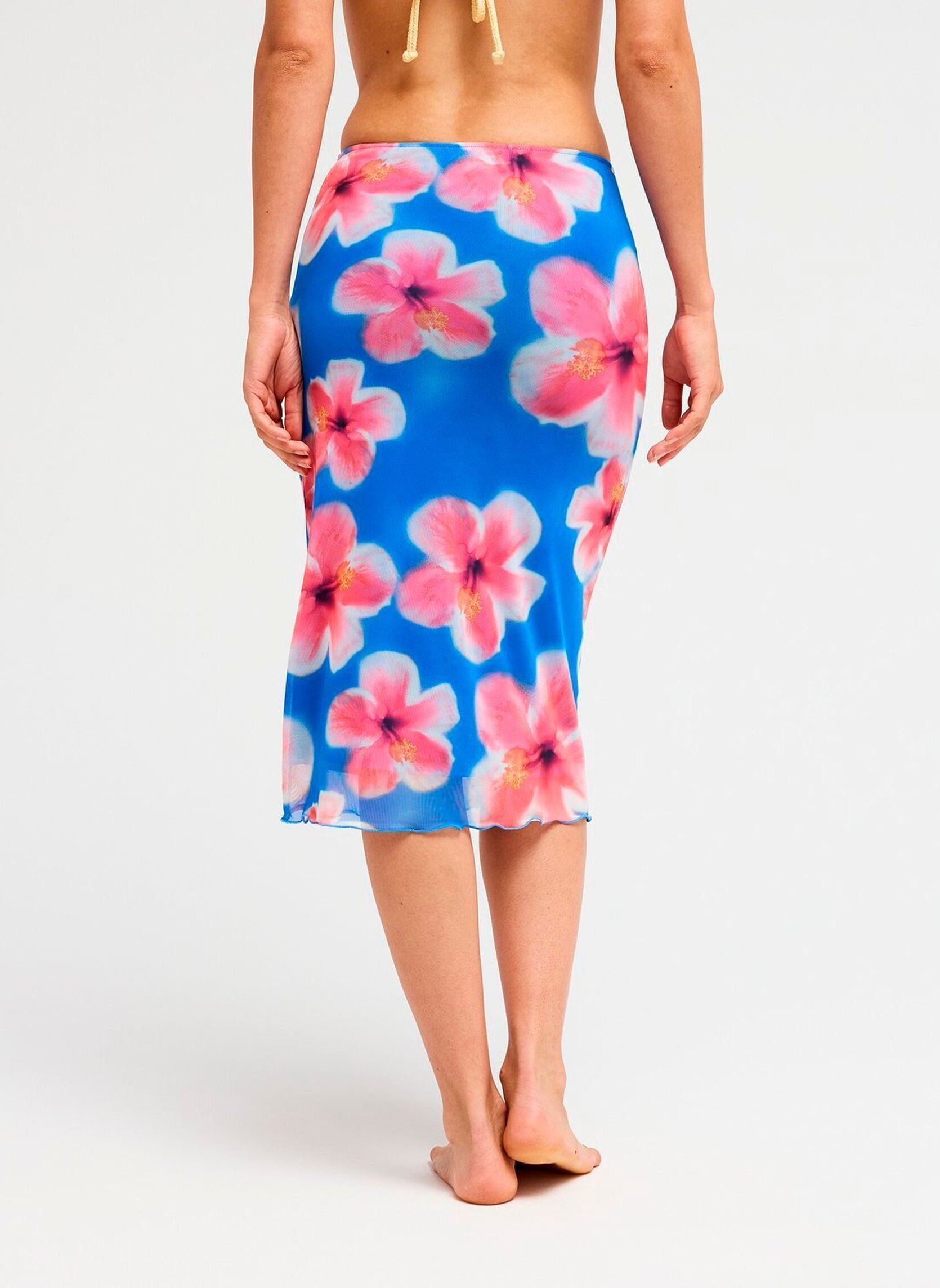 Halflange rokken Tidal Muse dames blauw Roxy Halflange rokken Tidal Muse dames blauw SUPER SONIC HIBISCUS DAZE