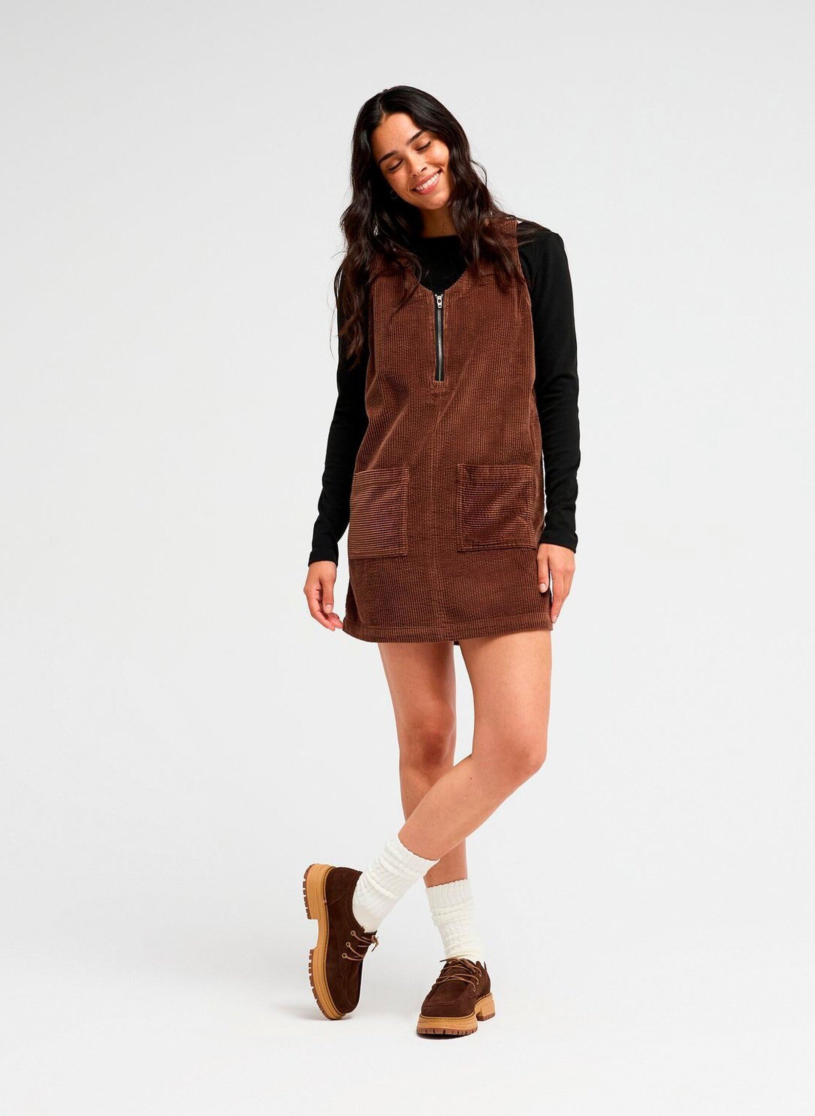 Robes Wild Tide Mini femme marron Roxy Robes Wild Tide Mini femme marron CHESTNUT