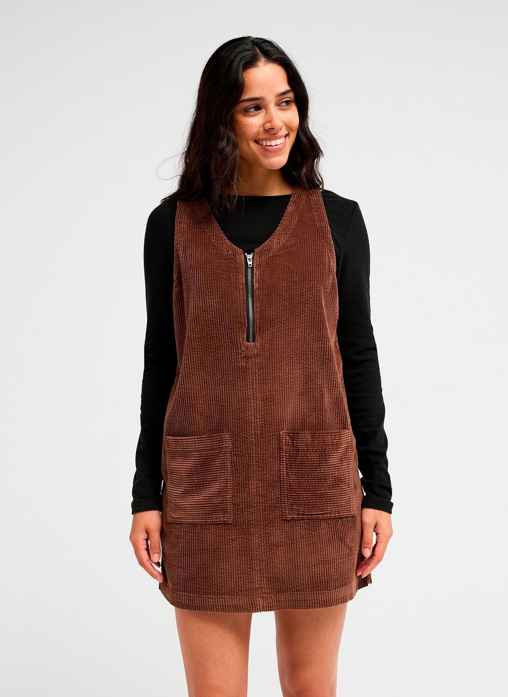 Robes Wild Tide Mini femme marron Roxy Robes Wild Tide Mini femme marron CHESTNUT