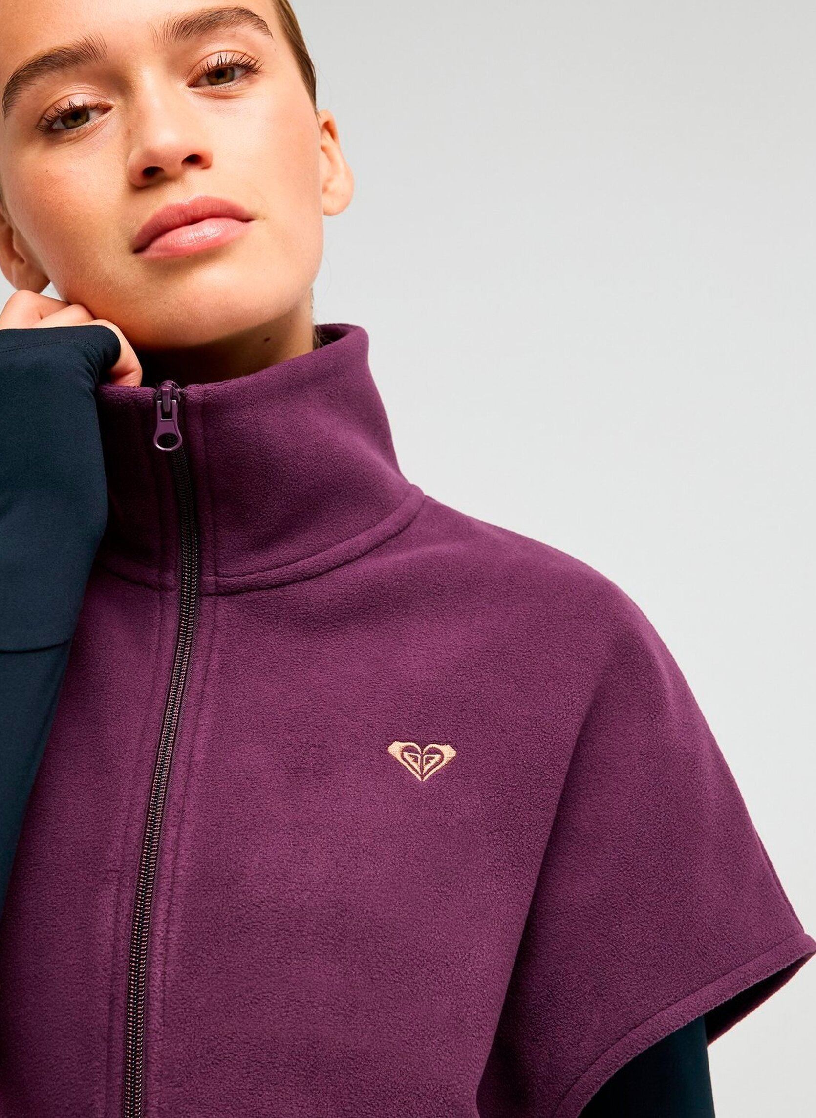 Vestes polaires Wow Relax Vest femme violet Roxy Vestes polaires Wow Relax Vest femme violet BLACKBERRY WINE