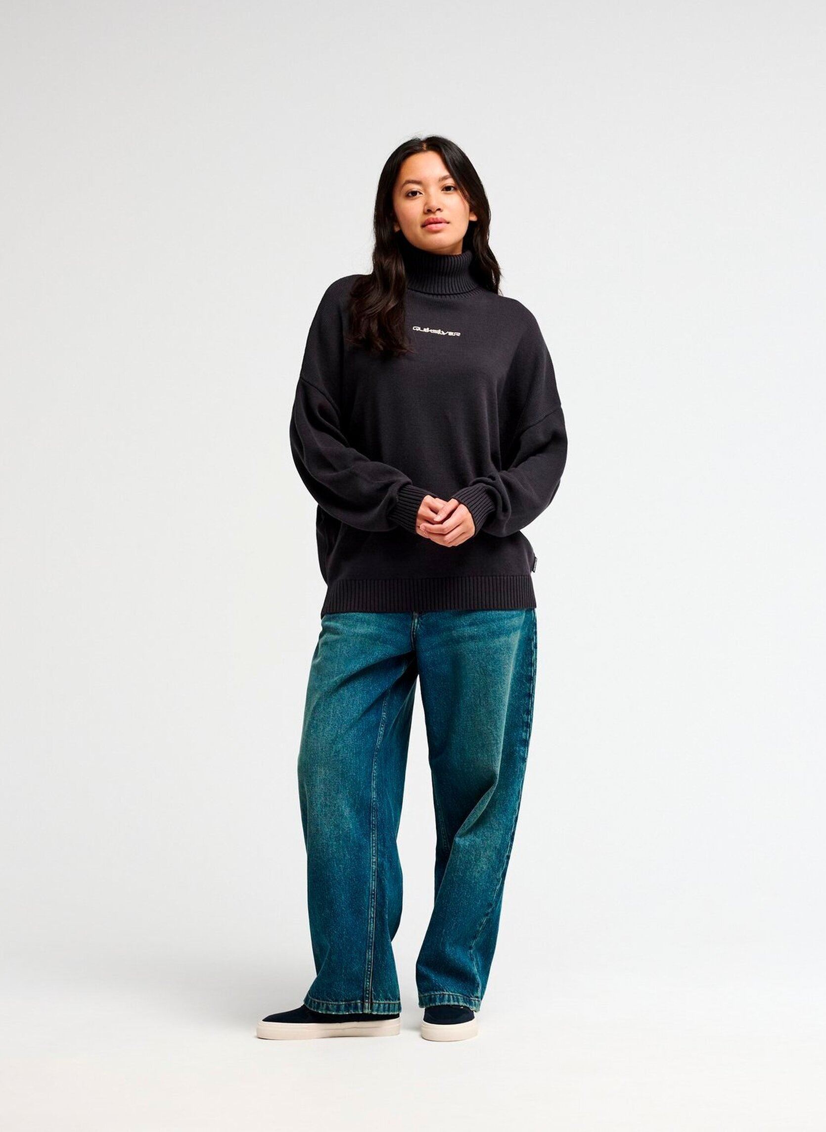 Pulls Anakao Turtle femme noir Quiksilver Pulls Anakao Turtle femme noir TARMAC