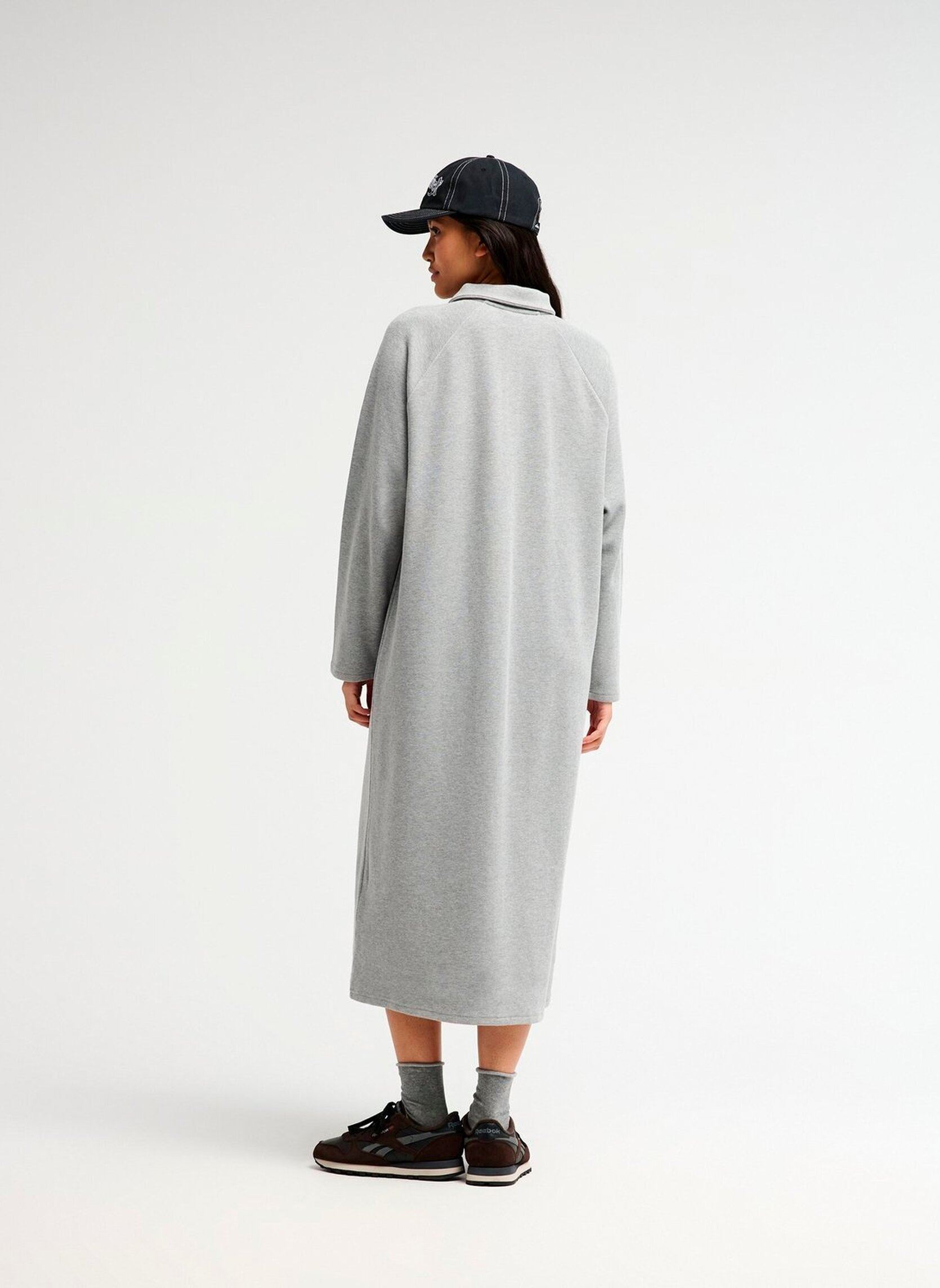 Robes As Polo Long Dress femme gris Quiksilver Robes As Polo Long Dress femme gris LIGHT GREY HEATHER