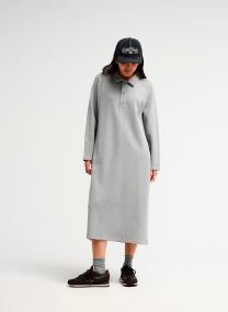 Robes As Polo Long Dress femme gris