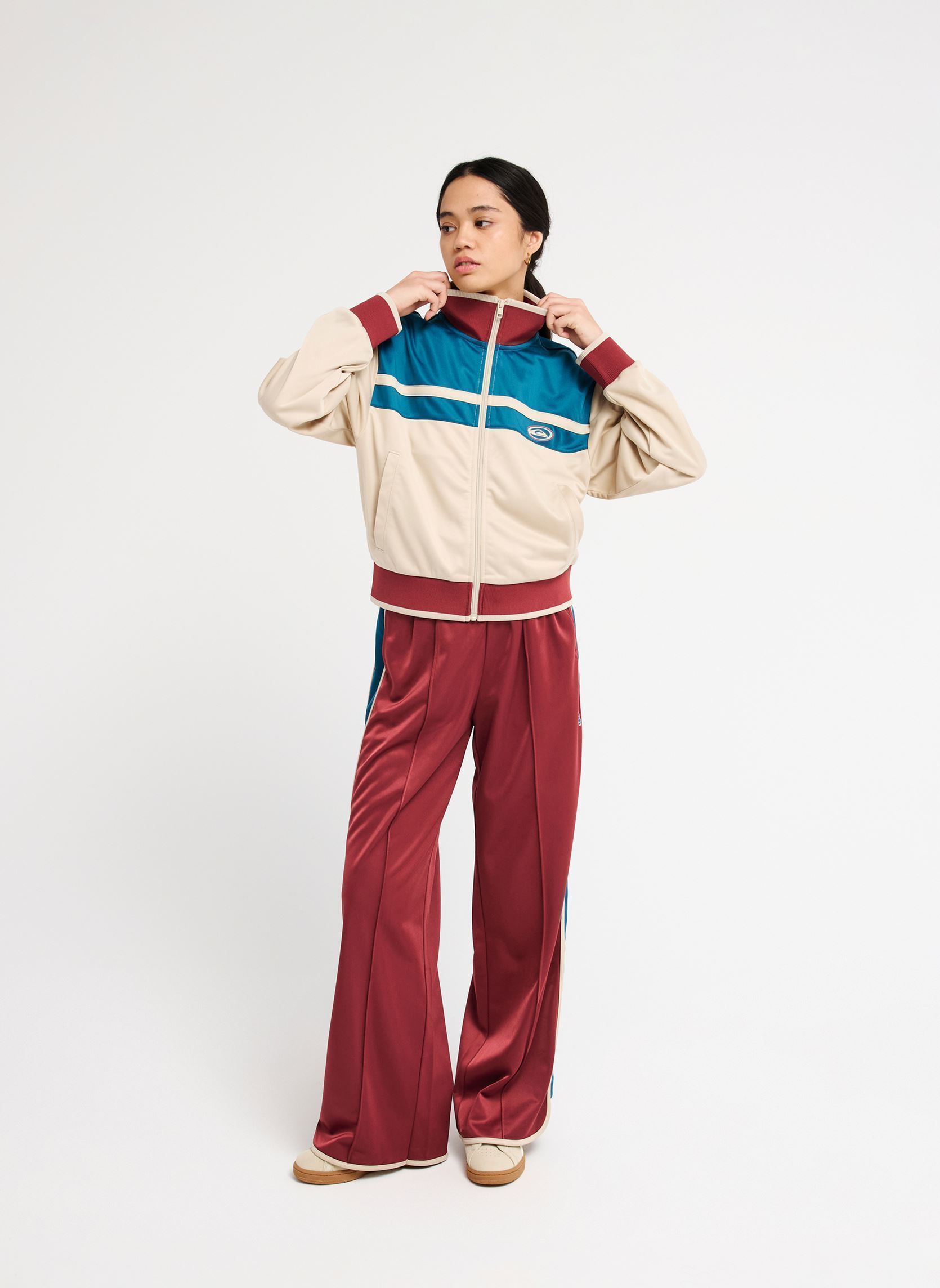 Sweatshirts Brooklyn Fz Fle femme multicolore Quiksilver Sweatshirts Brooklyn Fz Fle femme multicolore PEYOTE