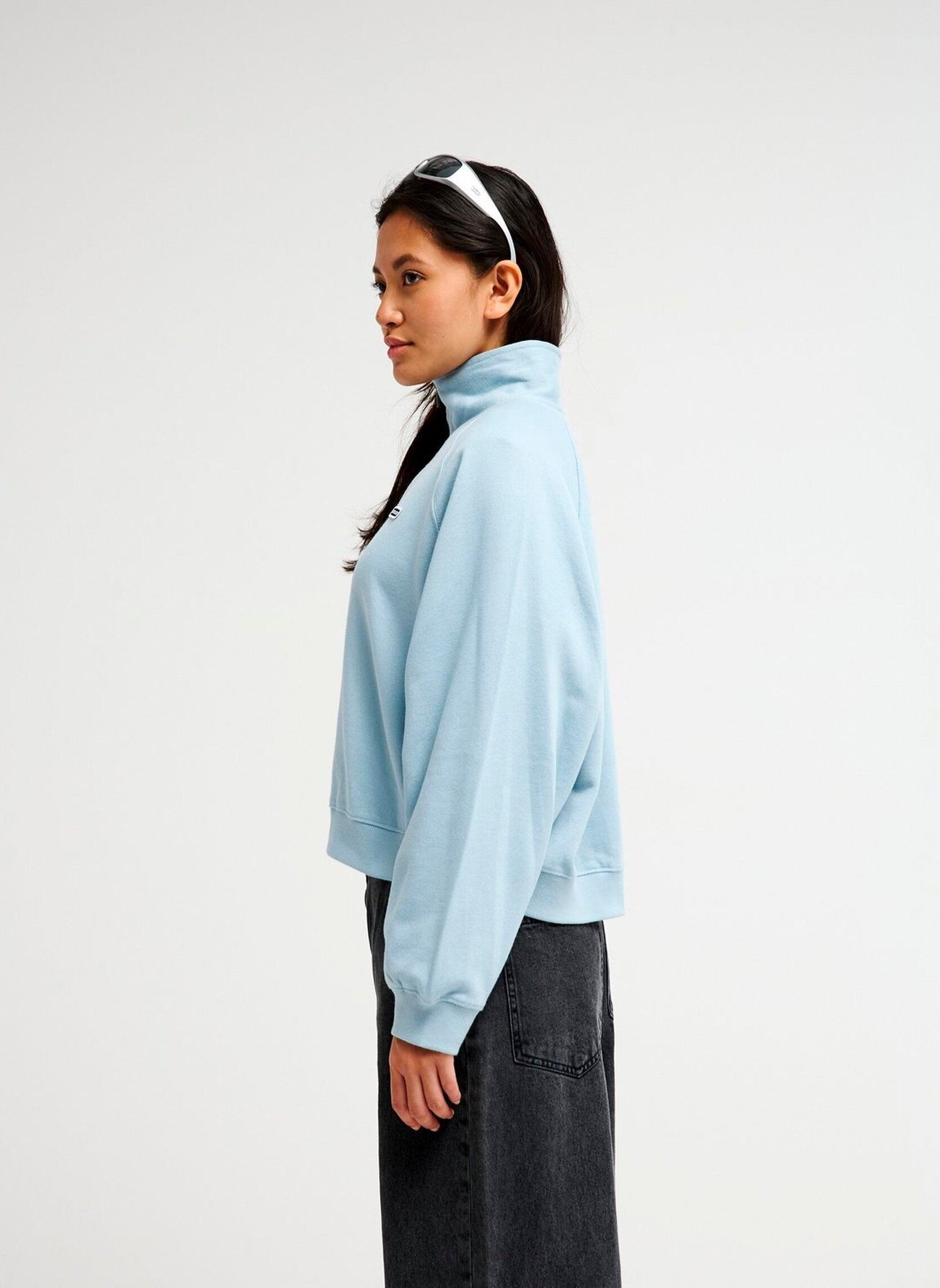 Sweatshirts Coronet Peak femme bleu Quiksilver Sweatshirts Coronet Peak femme bleu BLUE FOG
