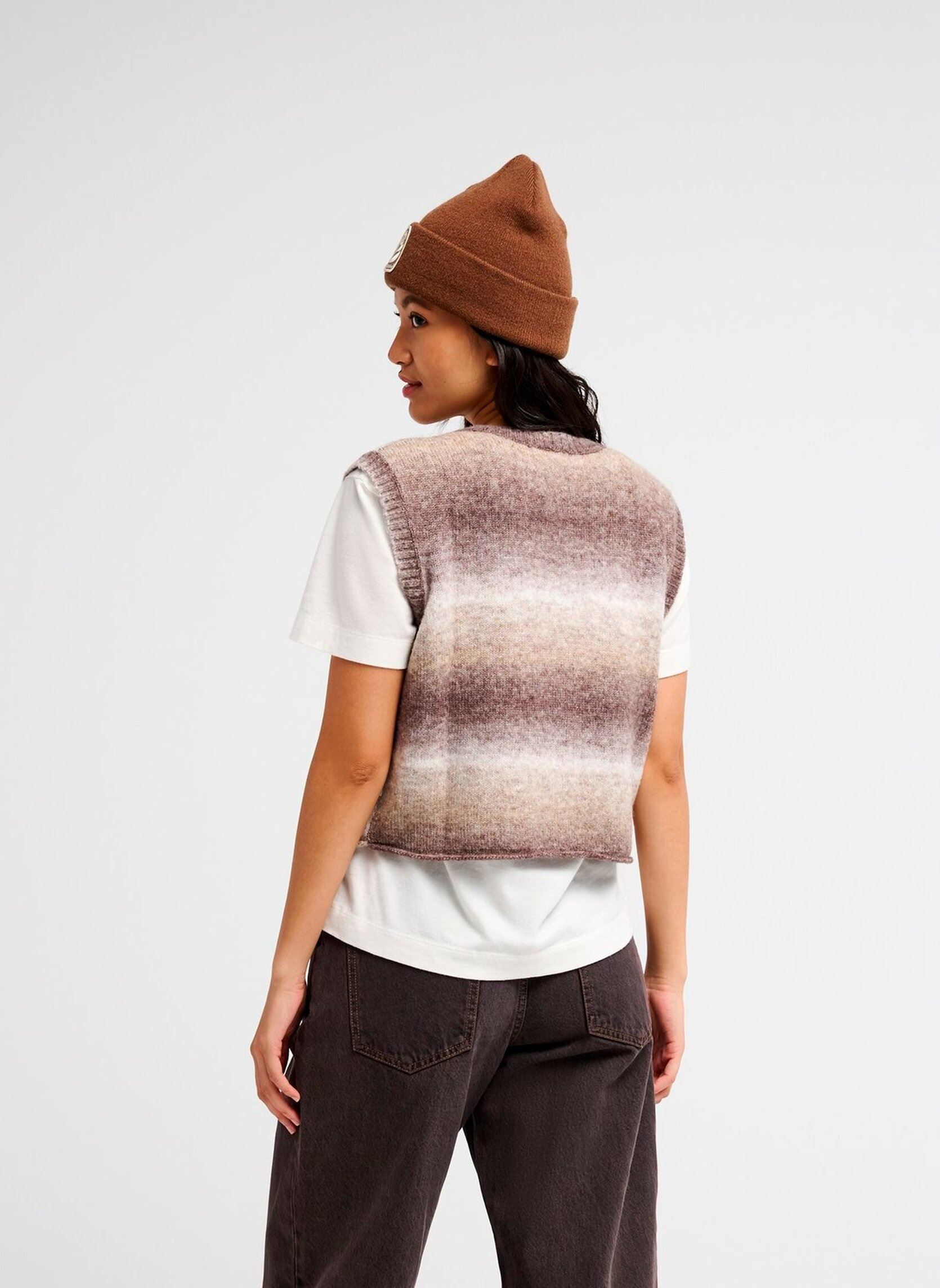 Gilets Islaytank femme marron Quiksilver Gilets Islaytank femme marron PINE BARK GRADIENT