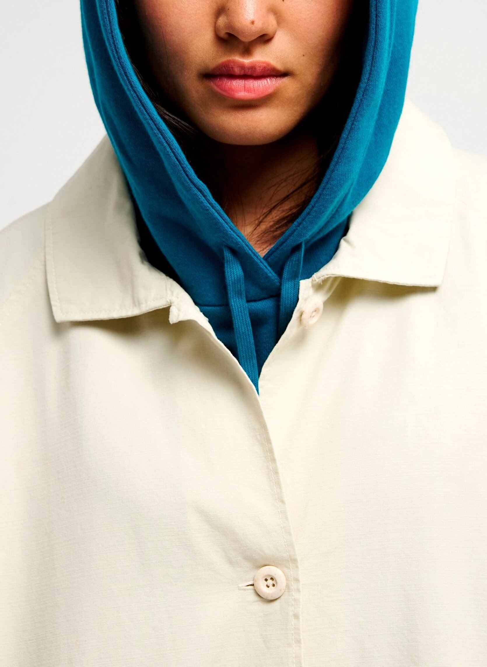 Trench-coats Manhattan trench femme blanc Quiksilver Trench-coats Manhattan trench femme blanc BONE WHITE