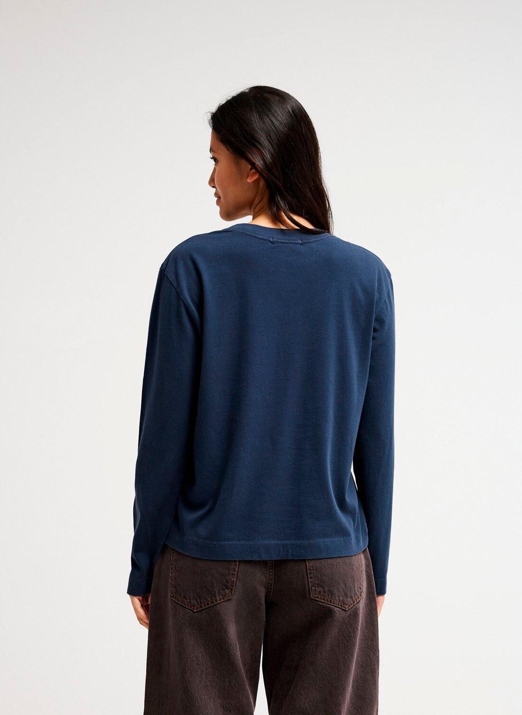 Tee-shirts Standard ls tee femme marine Quiksilver Tee-shirts Standard ls tee femme marine DARK NAVY
