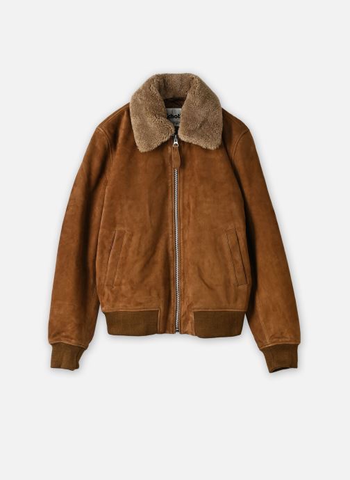 Schott Vestes et manteaux Blouson Classique Velours Schott LCDOWNT homme marron