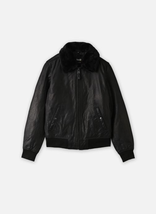 Schott Jassen en mantels Blouson Pilote Cuir Mat Schott LC930DOXD heren zwart