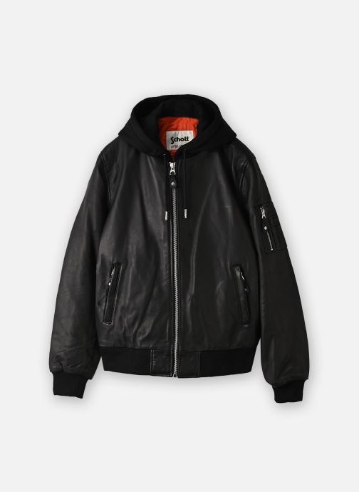 Schott Vestes et manteaux Bomber Cuir Schott LCSPORT homme noir