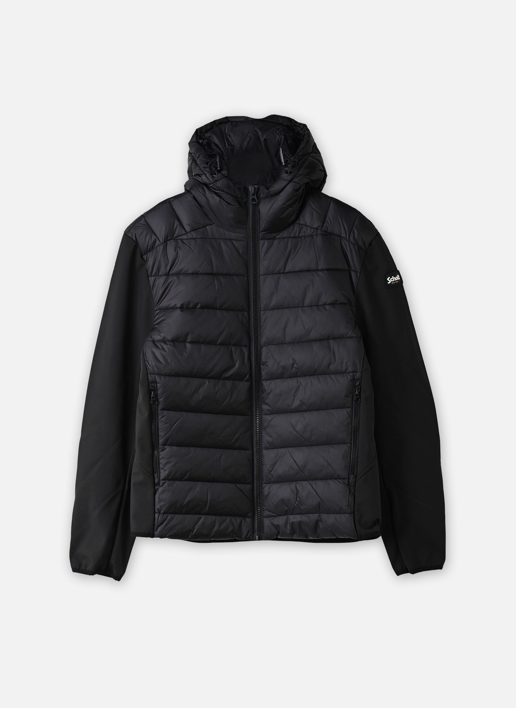Doudounes Doudoune Light Schott KALWELL homme noir Schott Doudounes Doudoune Light Schott KALWELL homme noir BLACK