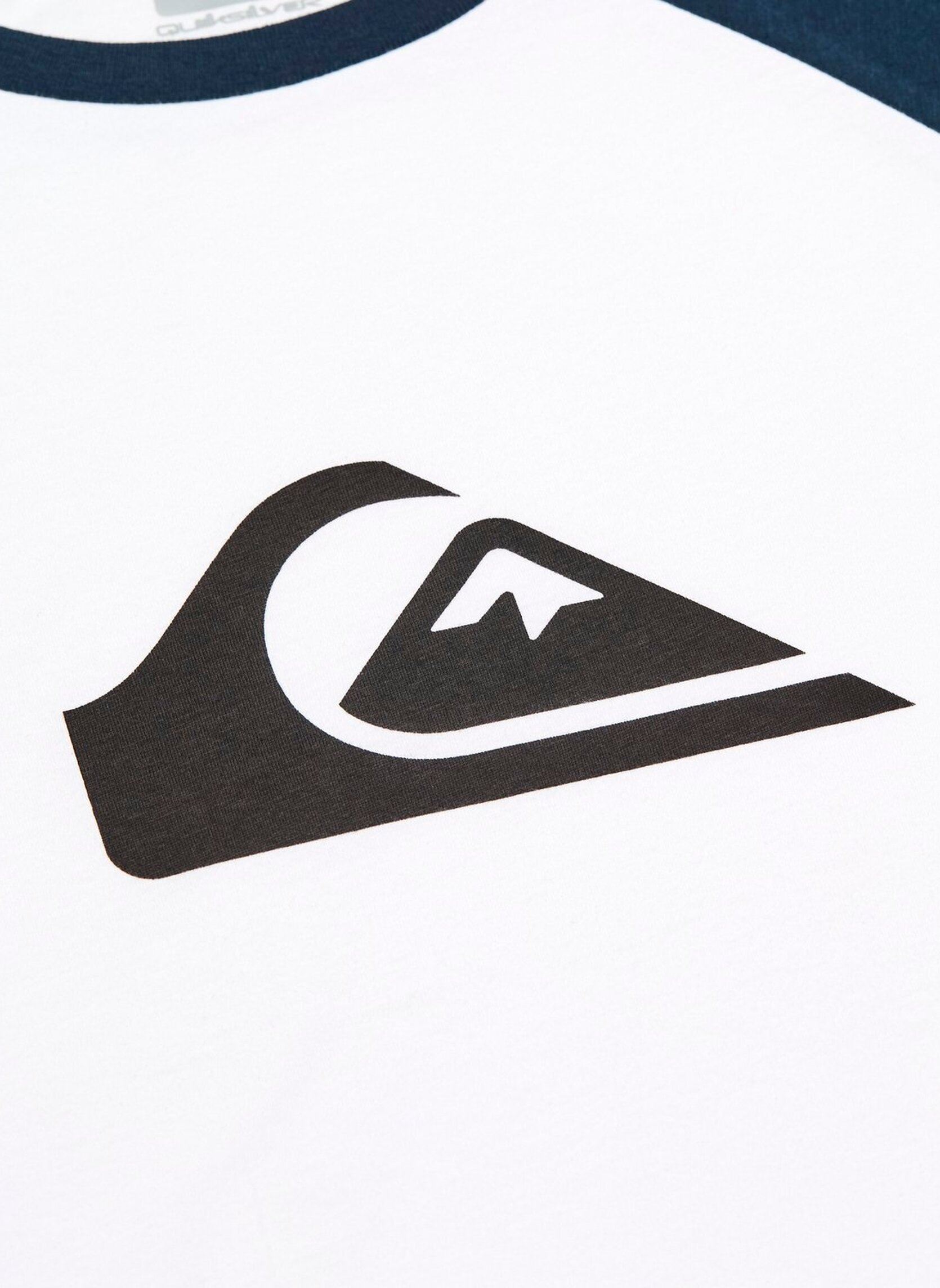 T-Shirts Ev Comp Raglan jungen weiß Quiksilver T-Shirts Ev Comp Raglan jungen weiß DARK NAVY