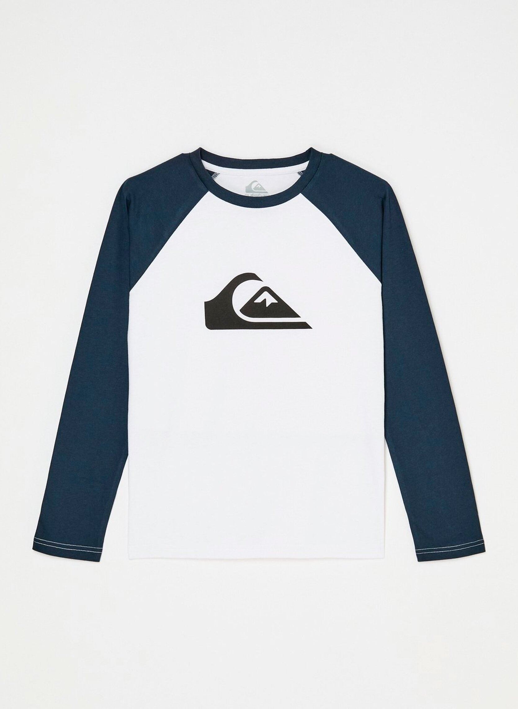 T-Shirts Ev Comp Raglan jungen weiß Quiksilver T-Shirts Ev Comp Raglan jungen weiß DARK NAVY