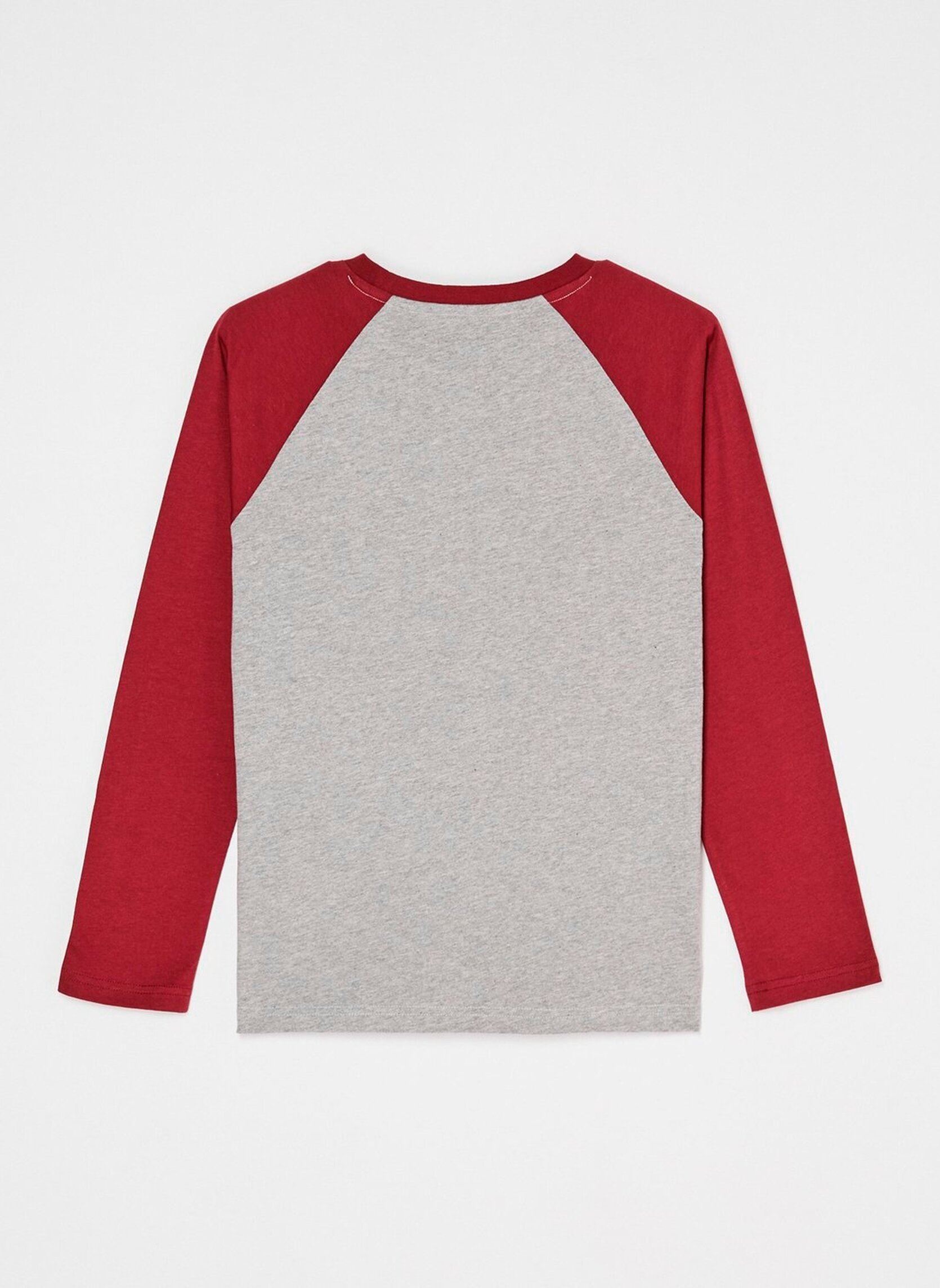 T-Shirts Ev Comp Raglan jungen grau Quiksilver T-Shirts Ev Comp Raglan jungen grau OXBLOOD RED
