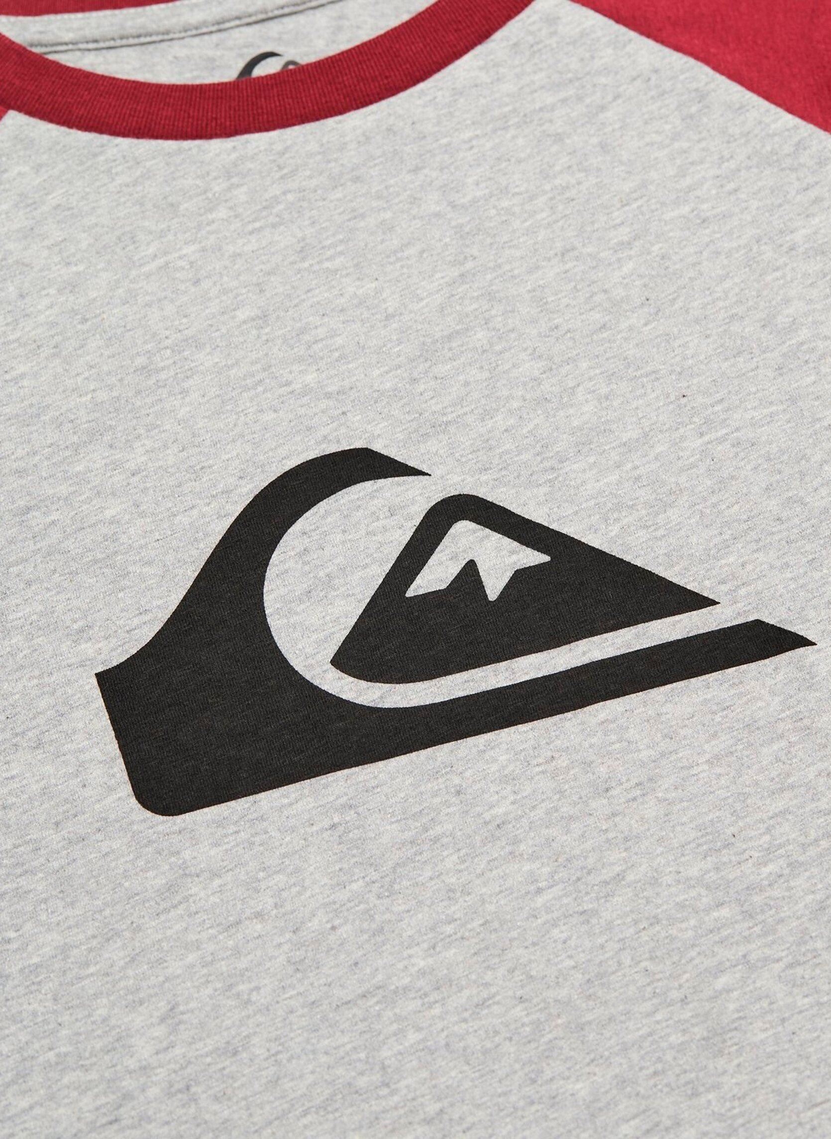 T-Shirts Ev Comp Raglan jungen grau Quiksilver T-Shirts Ev Comp Raglan jungen grau OXBLOOD RED