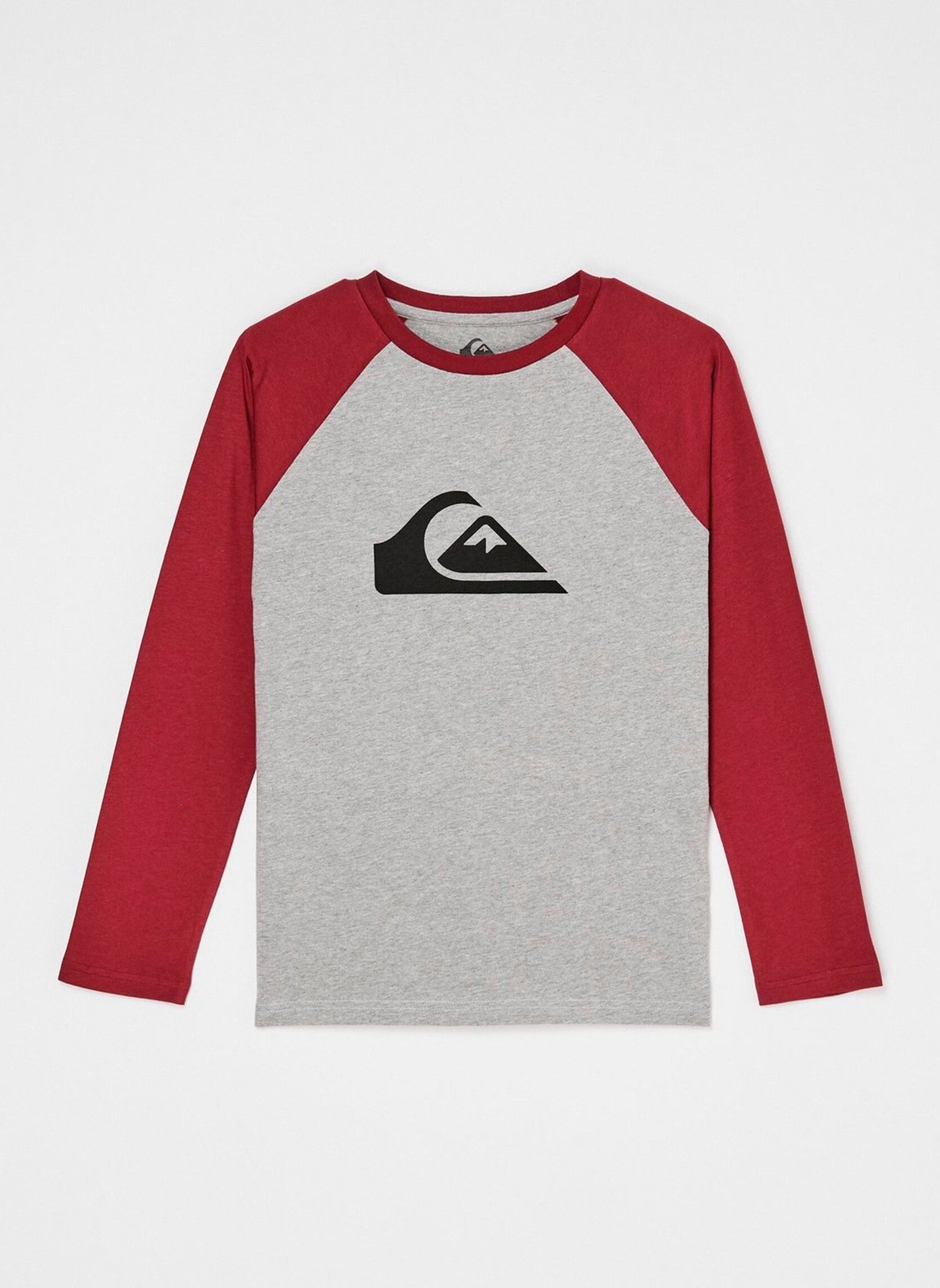 T-Shirts Ev Comp Raglan jungen grau Quiksilver T-Shirts Ev Comp Raglan jungen grau OXBLOOD RED
