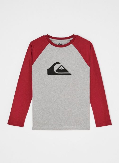 Quiksilver Tee-shirts Ev Comp Raglan garçon gris