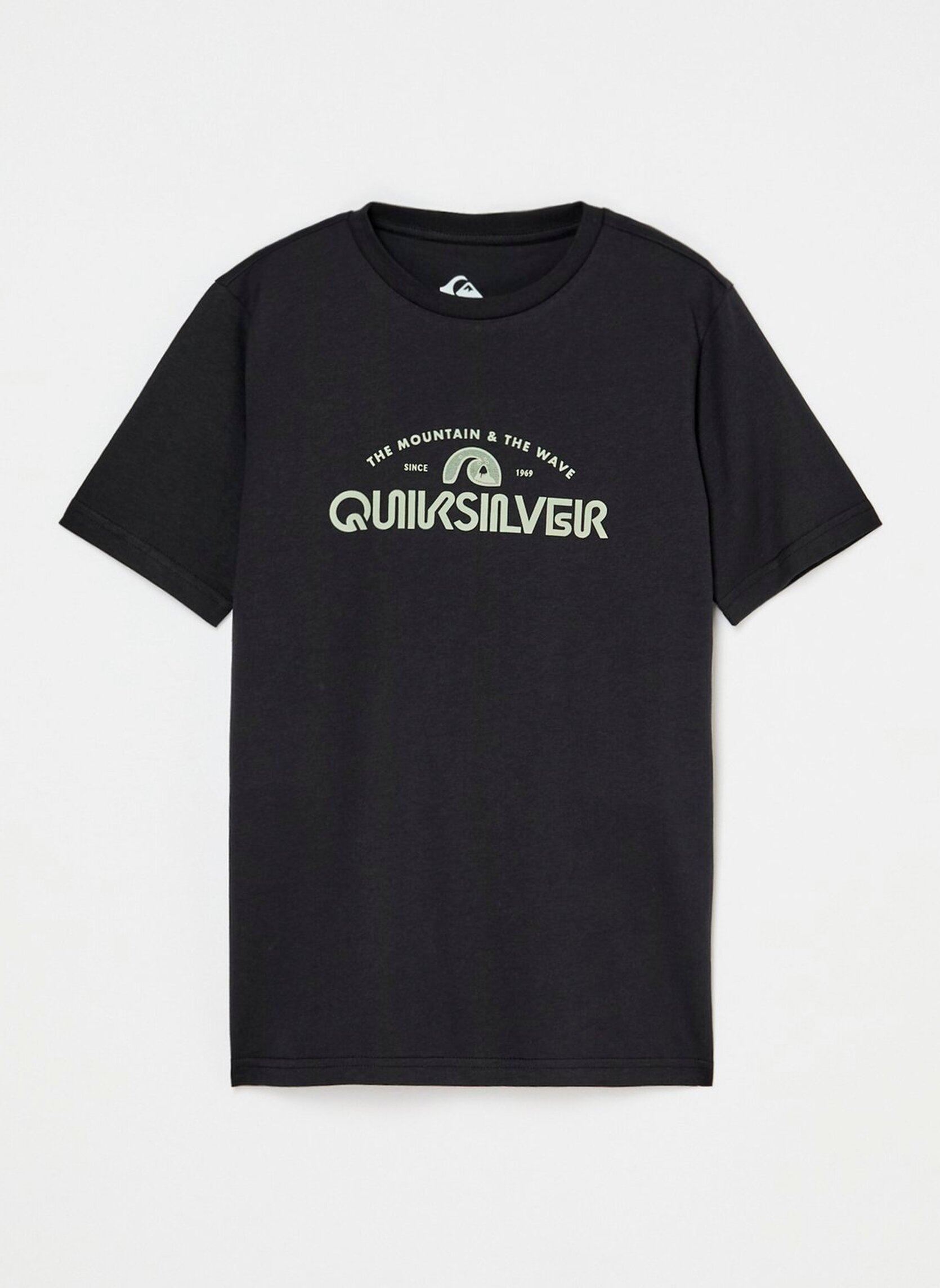 T-Shirts Ev Vista Logo S jungen marineblau Quiksilver T-Shirts Ev Vista Logo S jungen marineblau BLACK