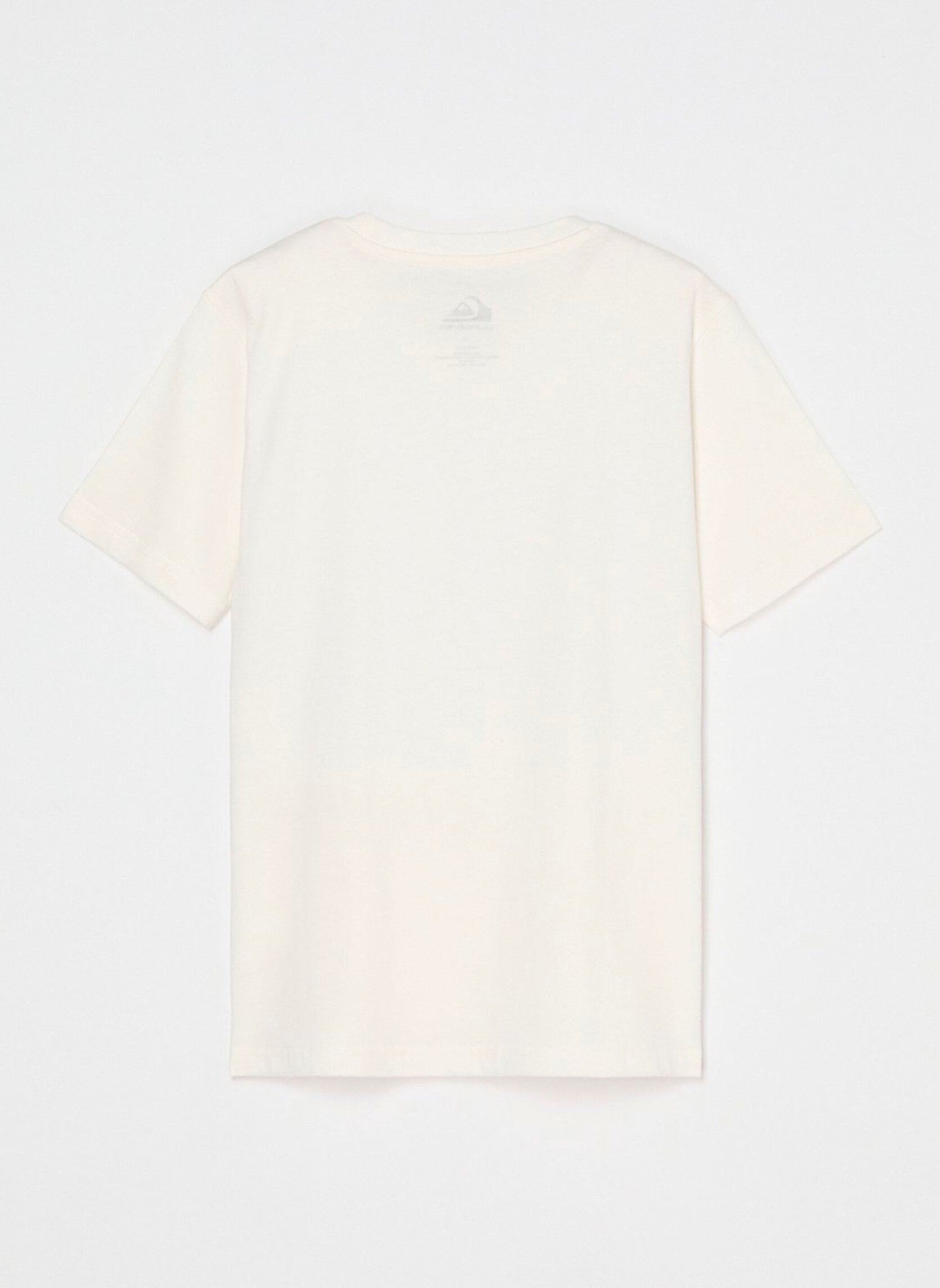 T-Shirts Flaming Ss Y jungen weiß Quiksilver T-Shirts Flaming Ss Y jungen weiß SNOW WHITE