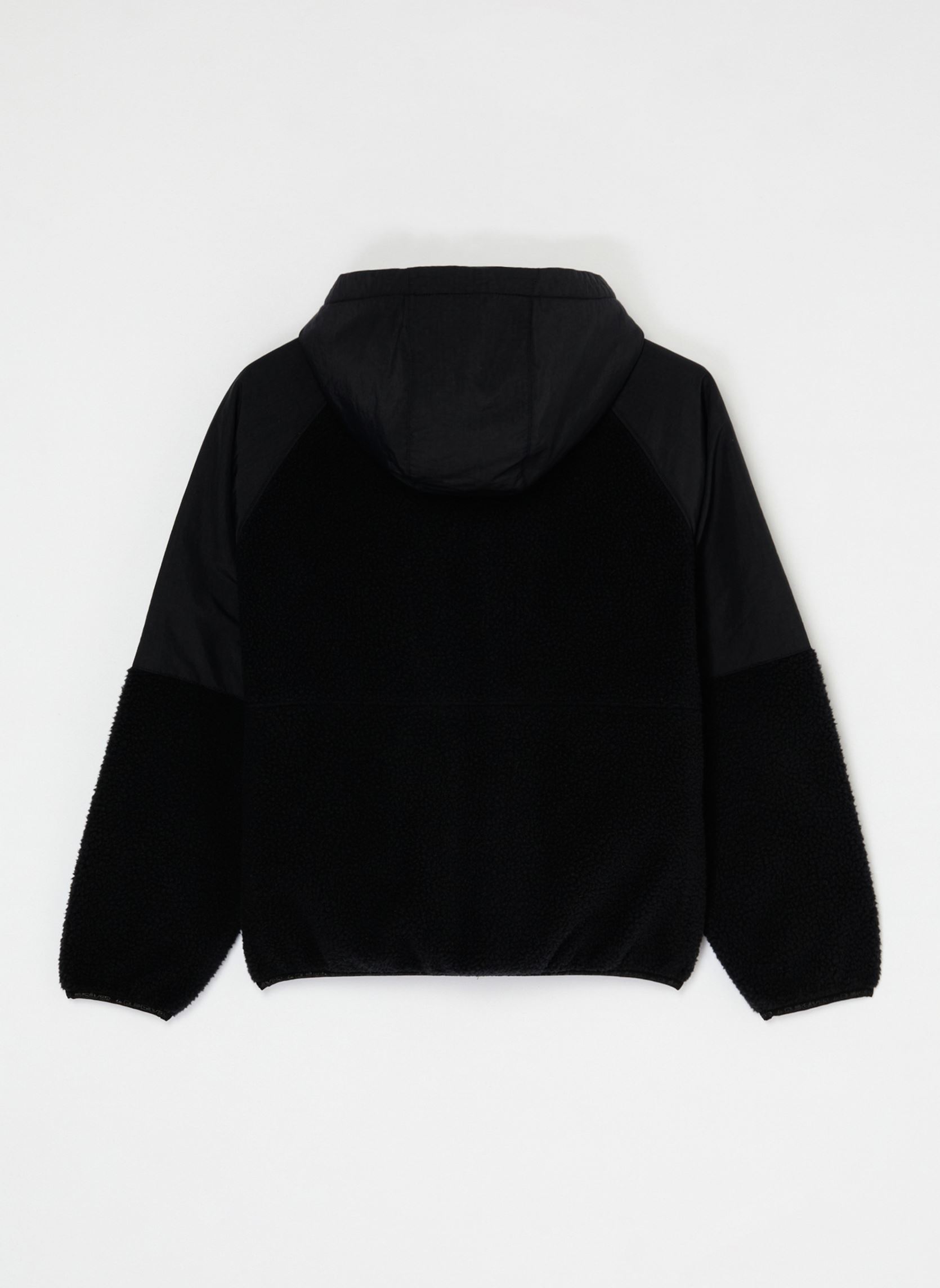 Fleece truien Hawkwings jongens zwart Quiksilver Fleece truien Hawkwings jongens zwart BLACK
