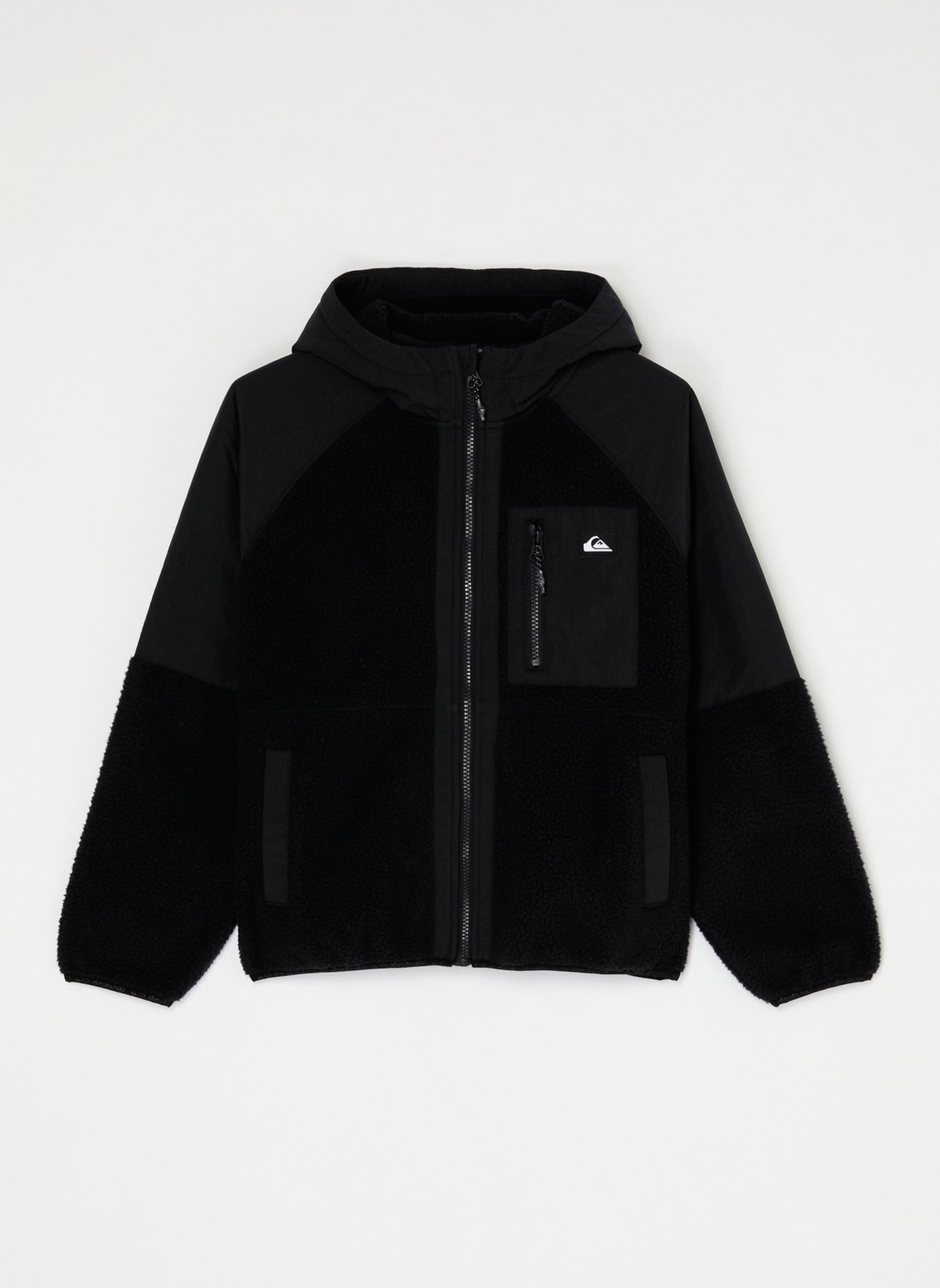Fleece truien Hawkwings jongens zwart Quiksilver Fleece truien Hawkwings jongens zwart BLACK
