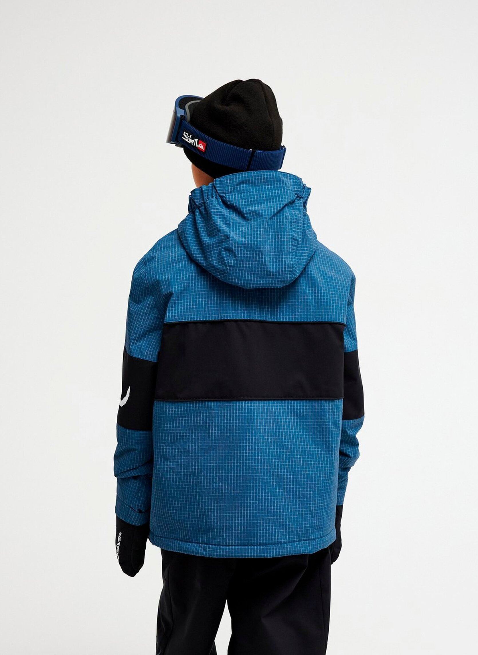 Gewatteerde jassen High In The Hoo jongens blauw Quiksilver Gewatteerde jassen High In The Hoo jongens blauw DARK DENIM