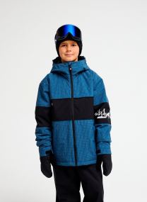 Gewatteerde jassen High In The Hoo jongens blauw Quiksilver Gewatteerde jassen High In The Hoo jongens blauw DARK DENIM