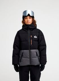 Gewatteerde jassen Highland Yth jongens zwart Quiksilver Gewatteerde jassen Highland Yth jongens zwart TRUE BLACK