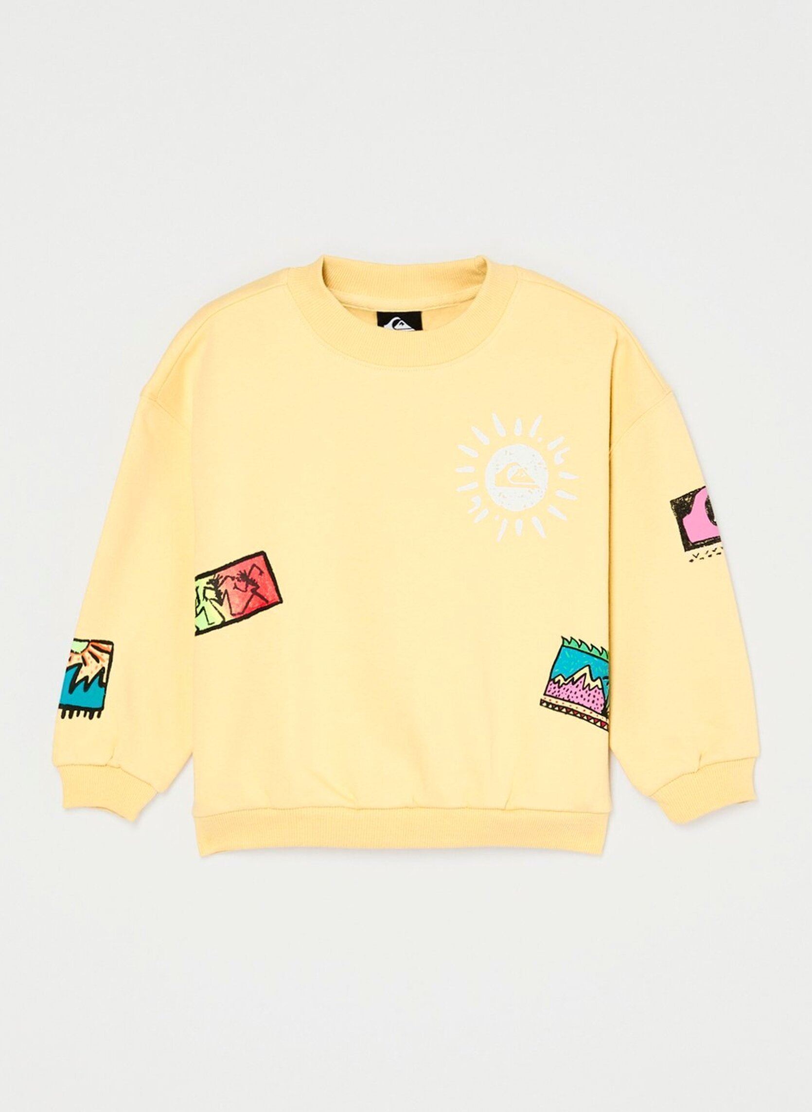 Sweats Hippie Jump Crb garçon jaune Quiksilver Sweats Hippie Jump Crb garçon jaune STRAW