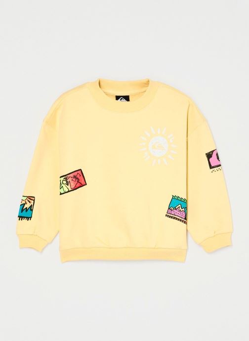 Quiksilver Sweatshirts Hippie Jump Crb jungen gelb