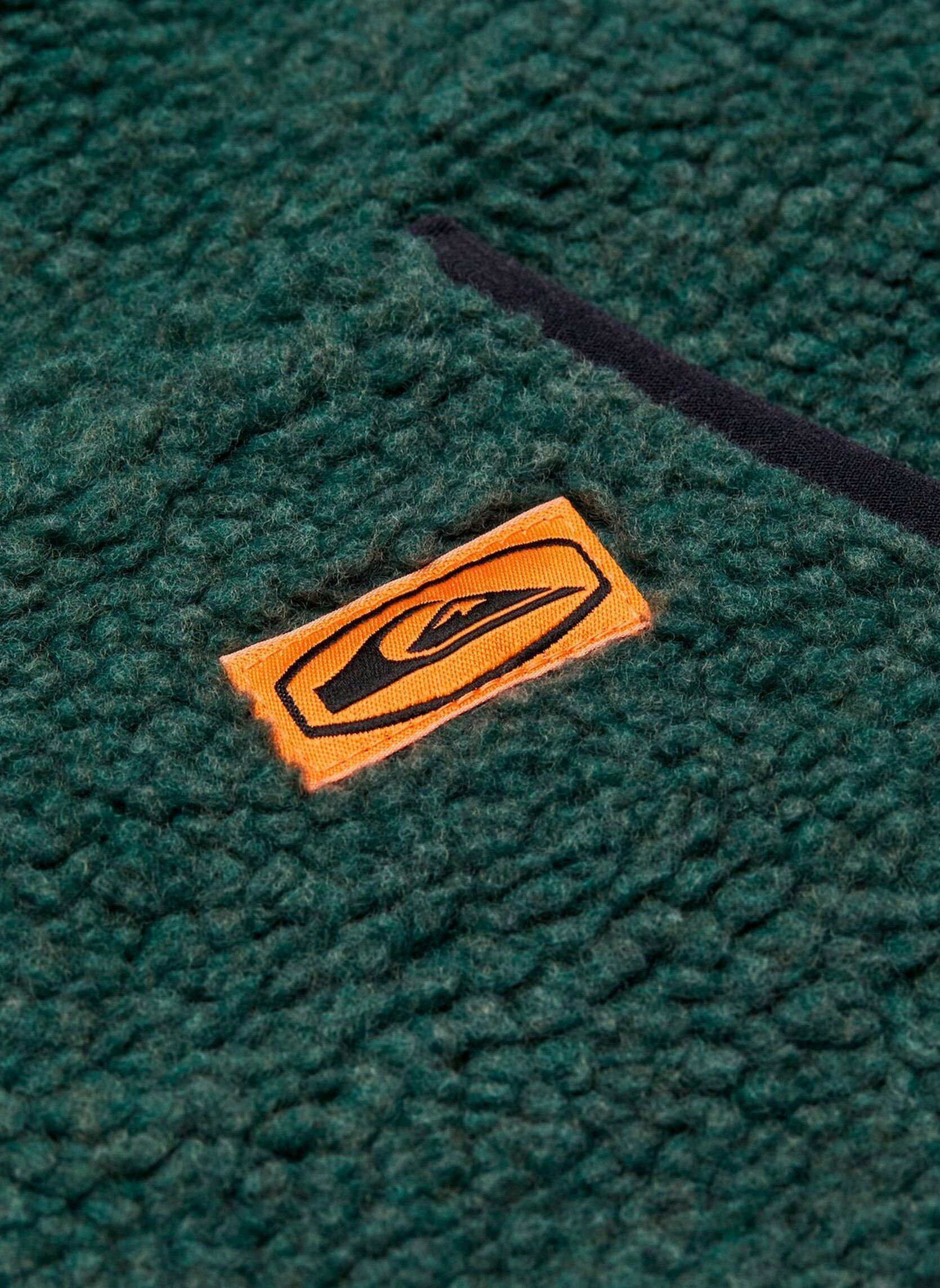 Fleece-Jacken Kickflip Sherpa jungen grün Quiksilver Fleece-Jacken Kickflip Sherpa jungen grün FOREST