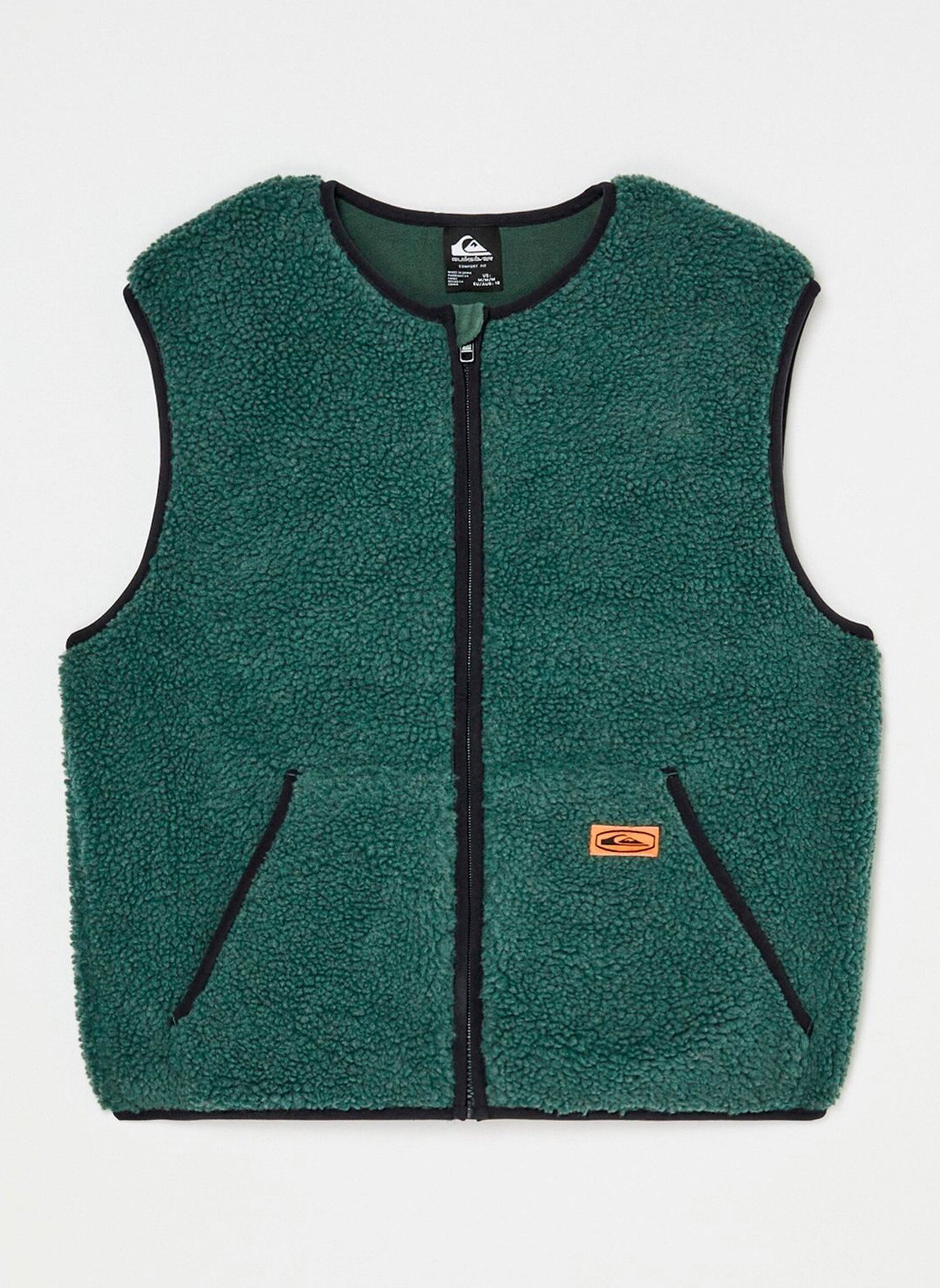 Fleece-Jacken Kickflip Sherpa jungen grün Quiksilver Fleece-Jacken Kickflip Sherpa jungen grün FOREST