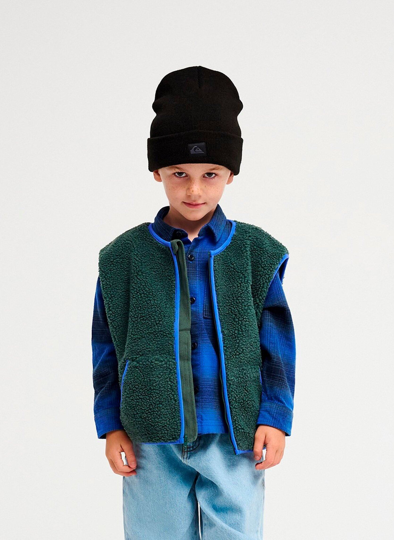 Vestes polaires Kickflip Sleeve garçon vert Quiksilver Vestes polaires Kickflip Sleeve garçon vert FOREST