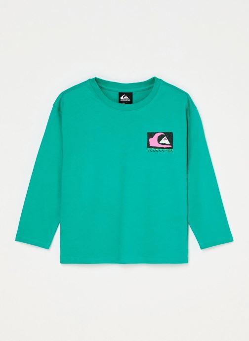 Quiksilver Tee-shirts Kingpin Ls Tee garçon vert