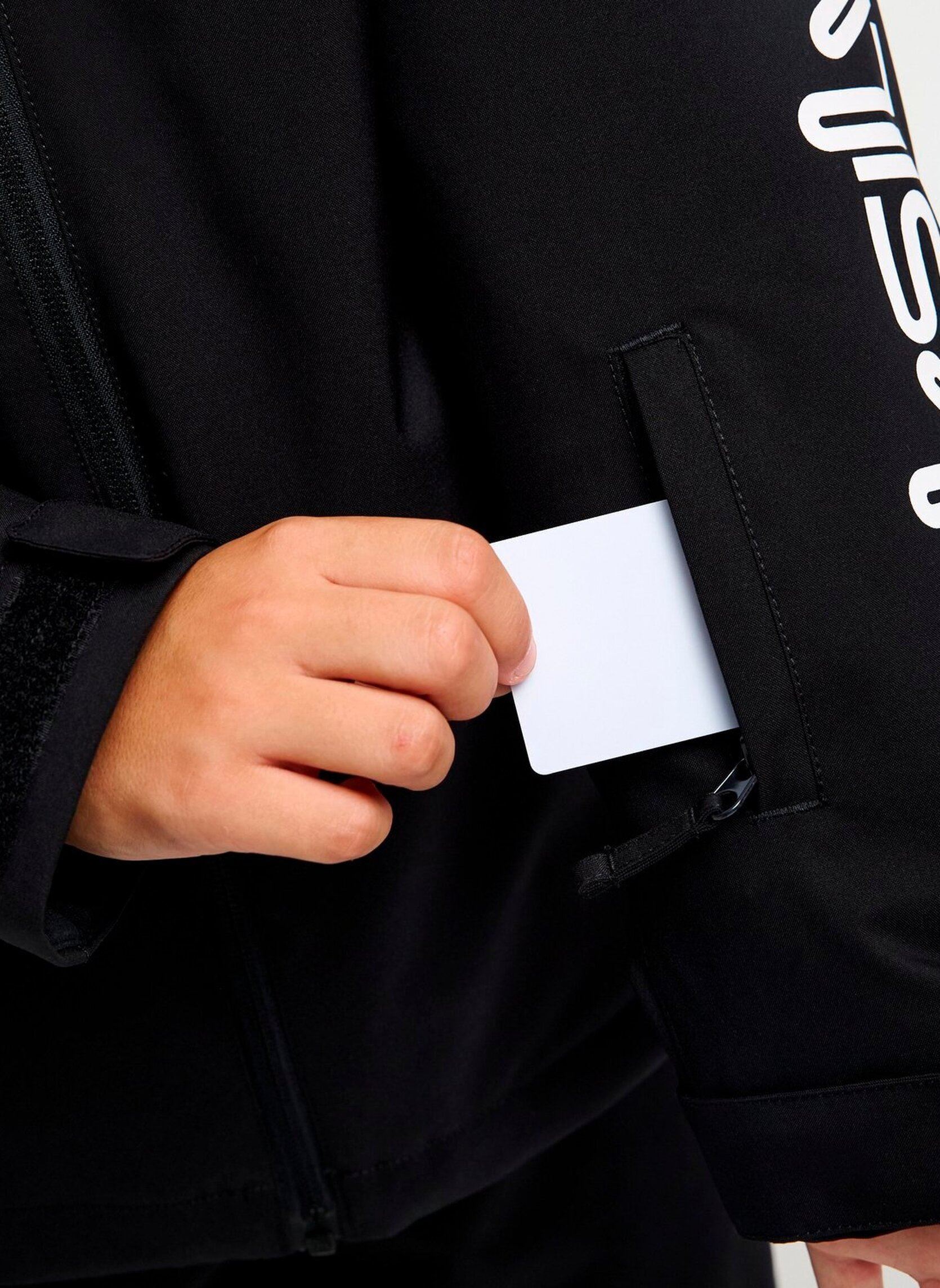 Gewatteerde jassen Mission Solid Y jongens zwart Quiksilver Gewatteerde jassen Mission Solid Y jongens zwart BLACK