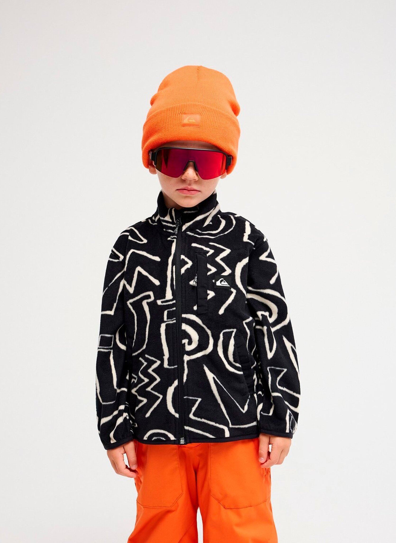 Vestes polaires No Destination garçon noir Quiksilver Vestes polaires No Destination garçon noir BLACK KIDS SPIRAL