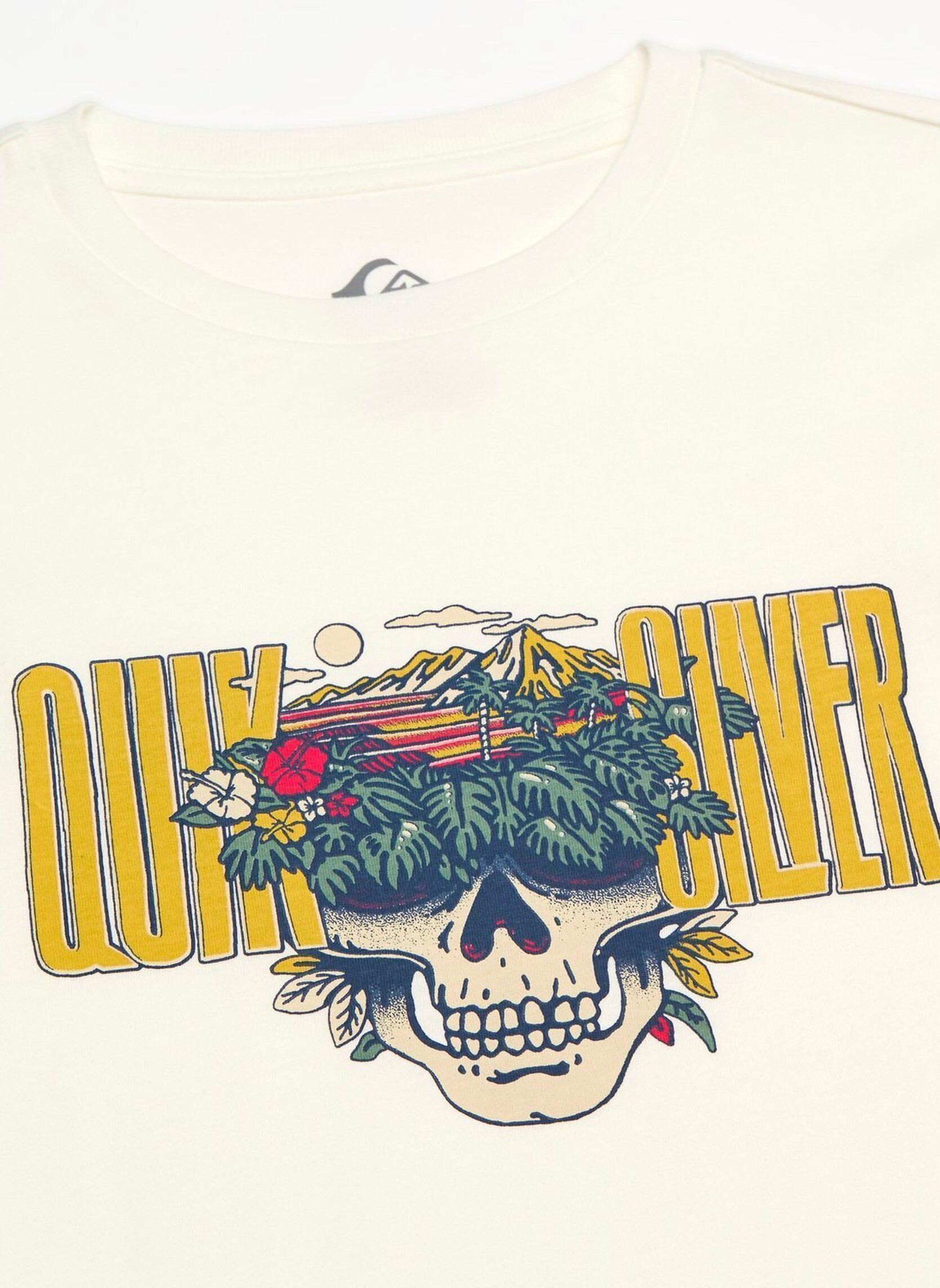 T-Shirts Paradise Point jungen weiß Quiksilver T-Shirts Paradise Point jungen weiß SNOW WHITE