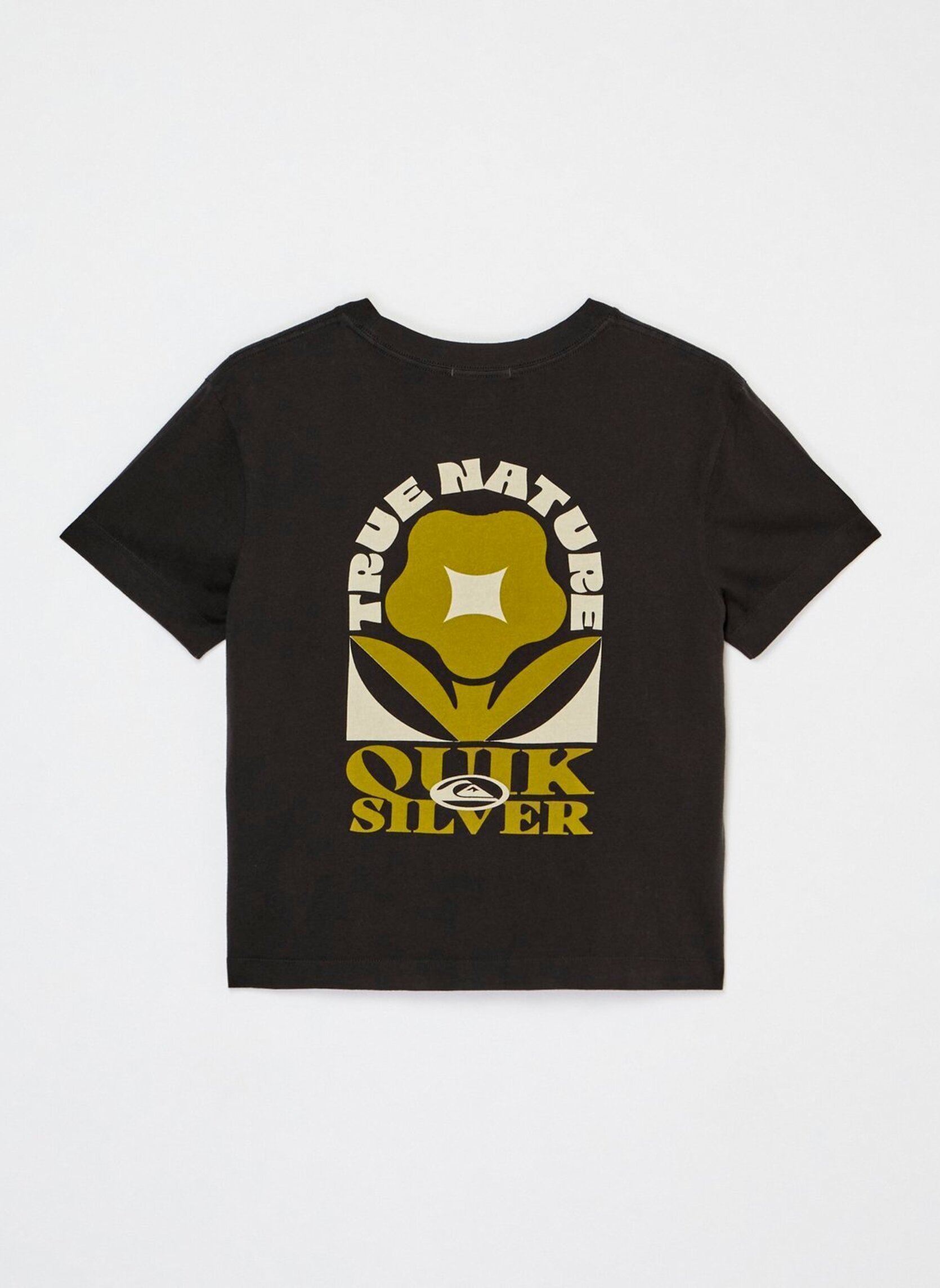 Tee-shirts Peak Ss Y garçon noir Quiksilver Tee-shirts Peak Ss Y garçon noir BLACK