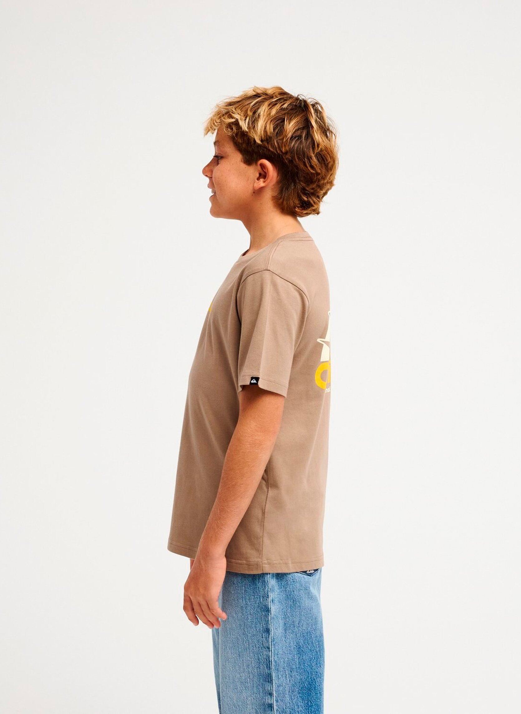 T-Shirts Rays Ss Y jungen braun Quiksilver T-Shirts Rays Ss Y jungen braun PINE BARK