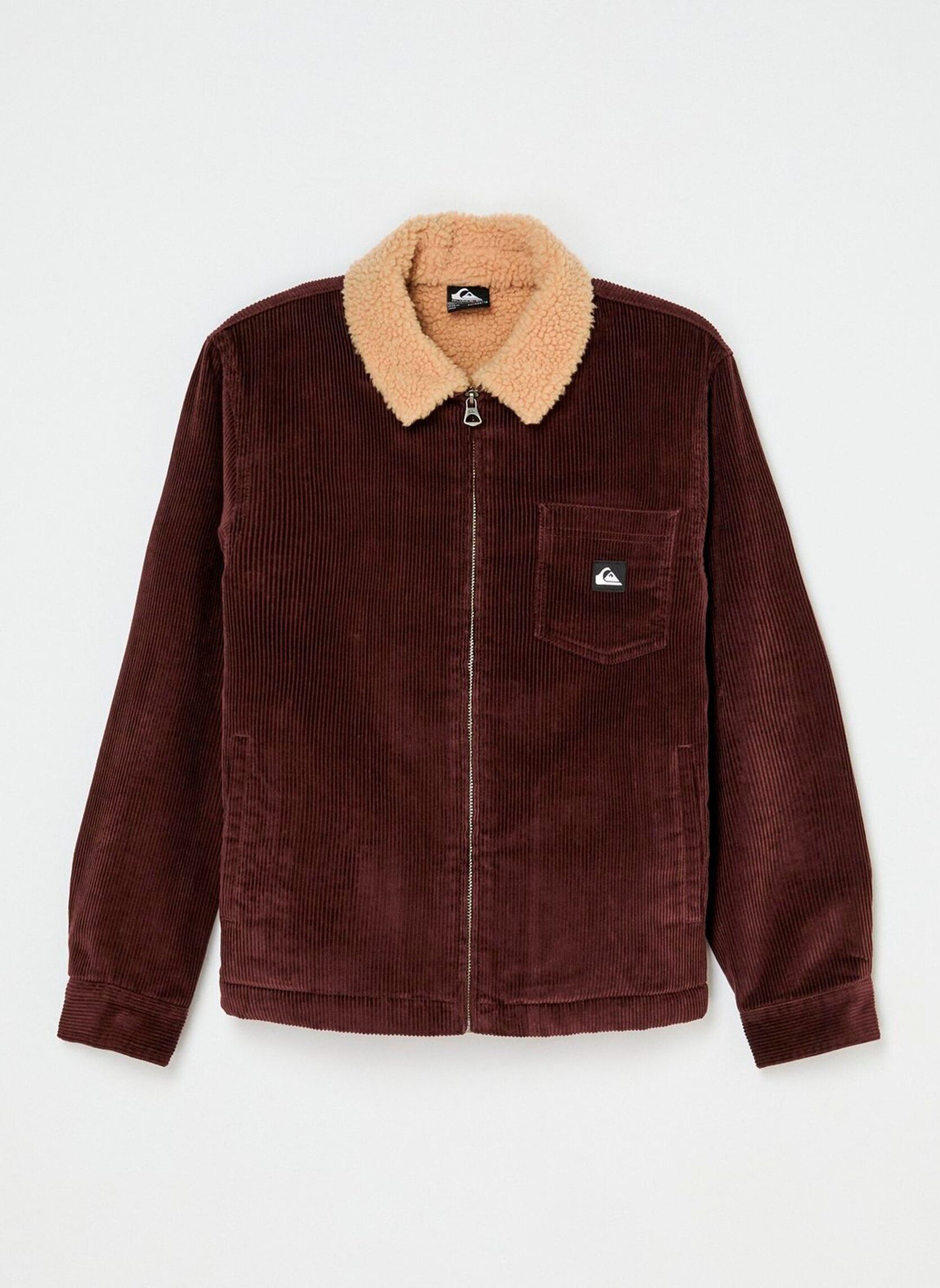 Fleece-Jacken Sherpa Harring jungen braun Quiksilver Fleece-Jacken Sherpa Harring jungen braun JAVA