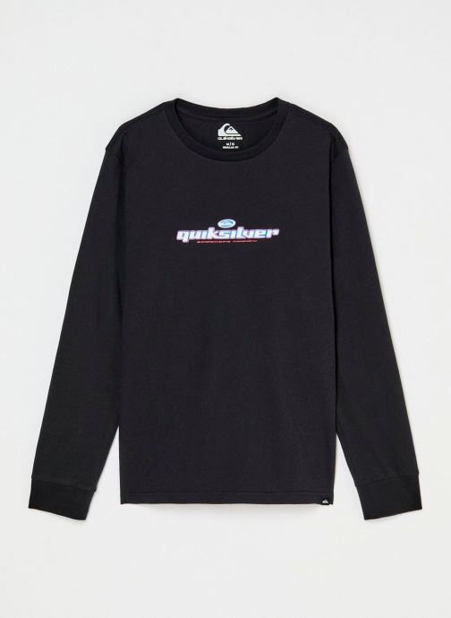 Quiksilver T-Shirts Slacker Ls Y jungen schwarz