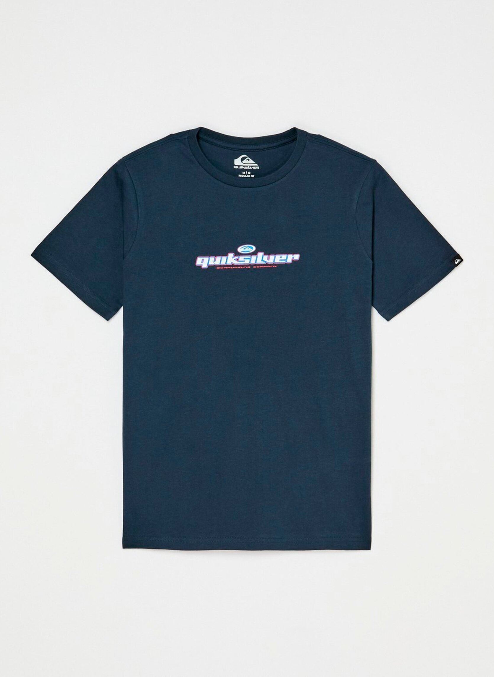 T-Shirts Slacker Ss Y jungen marineblau Quiksilver T-Shirts Slacker Ss Y jungen marineblau DARK NAVY