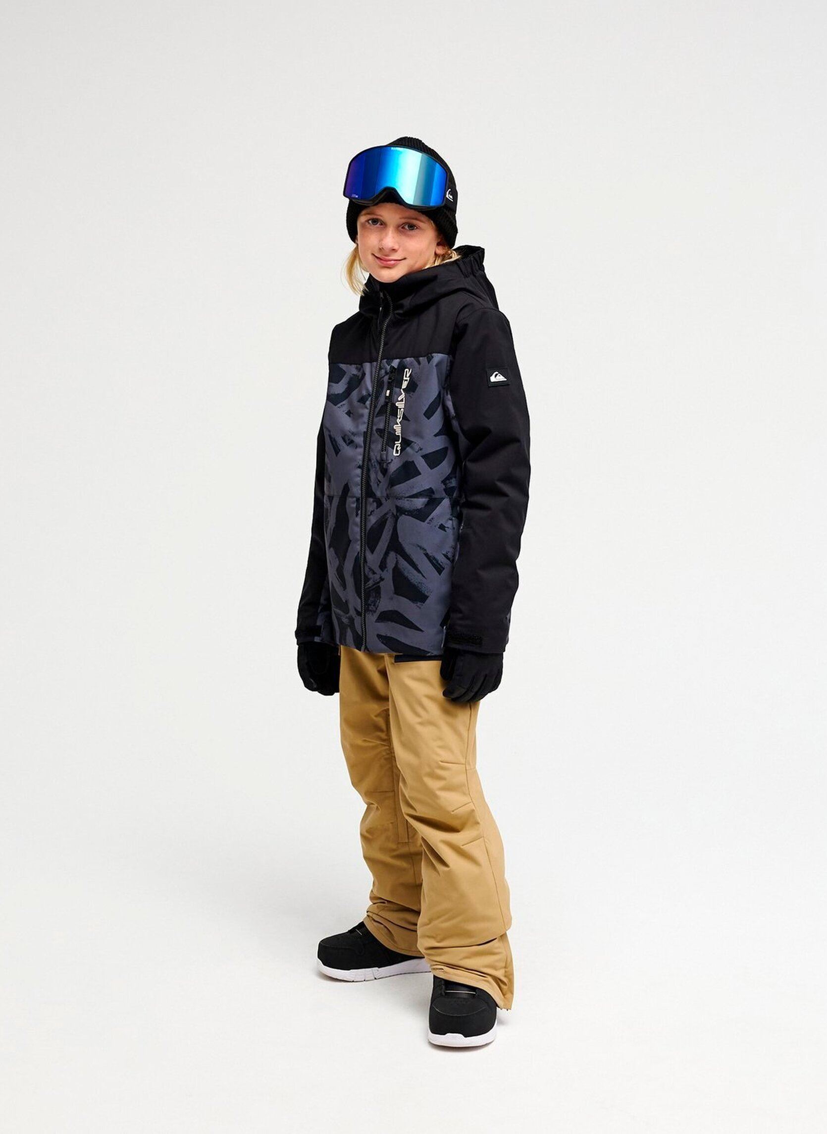 Gewatteerde jassen Sycamore Youth jongens grijs Quiksilver Gewatteerde jassen Sycamore Youth jongens grijs SPRAY CAN IRONGATE