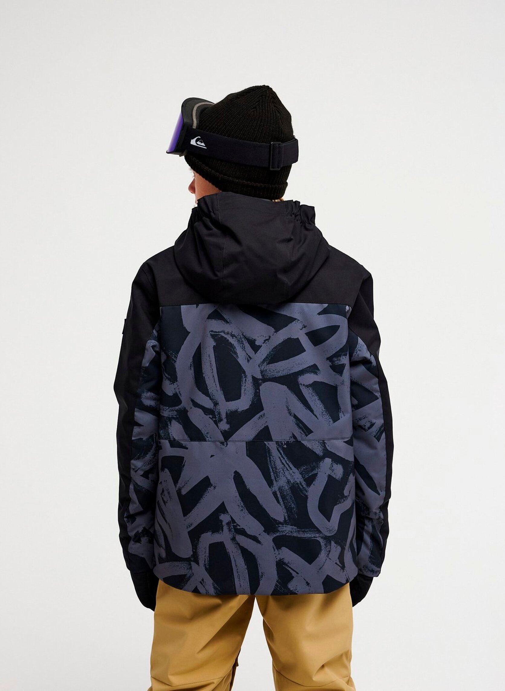 Gewatteerde jassen Sycamore Youth jongens grijs Quiksilver Gewatteerde jassen Sycamore Youth jongens grijs SPRAY CAN IRONGATE