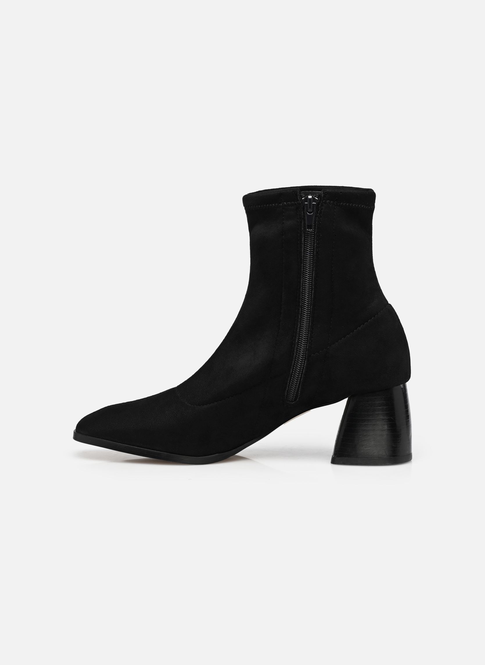 Stiefeletten und Stiefel LENA damen schwarz JB Martin Stiefeletten und Stiefel LENA damen schwarz TOILE SUEDE ST NOIR
