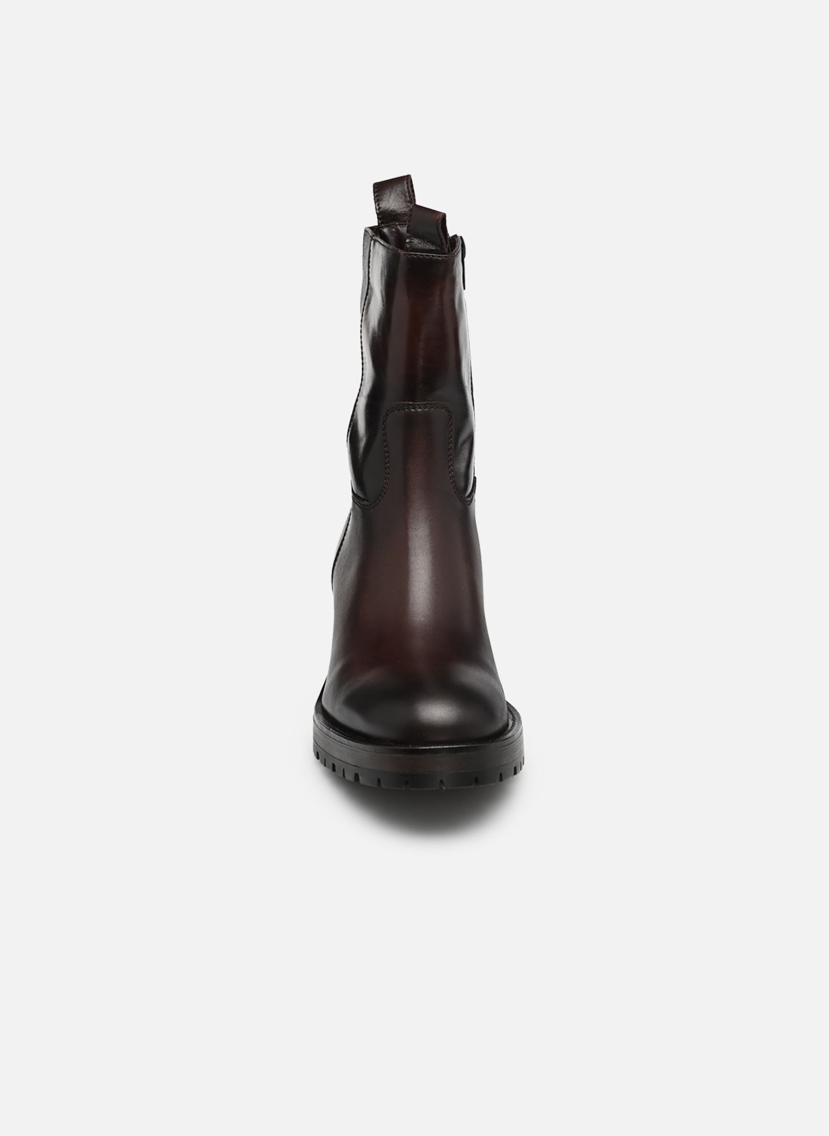 Bottines et boots OTTAVIA femme marron JB Martin Bottines et boots OTTAVIA femme marron VEAU ROCK CHOCOLAT