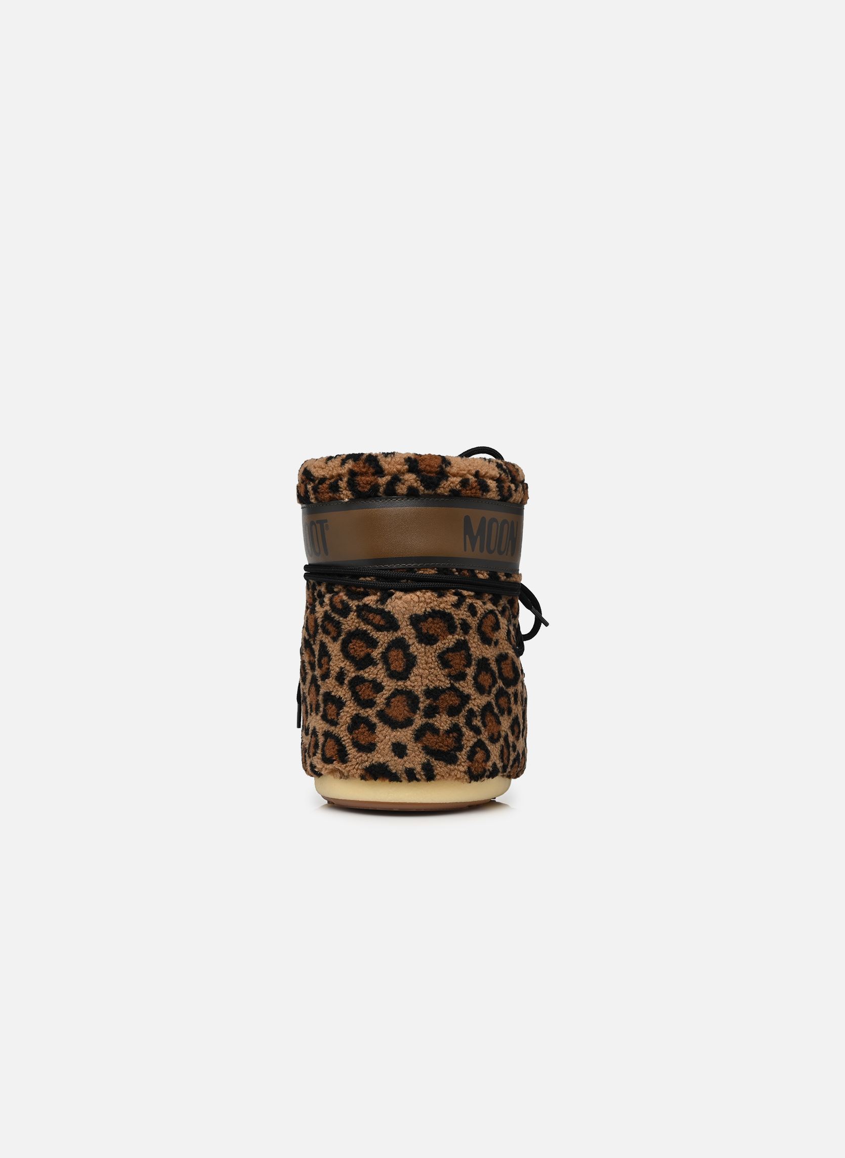 Bottes de neige MB ICON LOW FLEECE LEOPARD femme marron Moon Boot Bottes de neige MB ICON LOW FLEECE LEOPARD femme marron COGNAC/COCOA