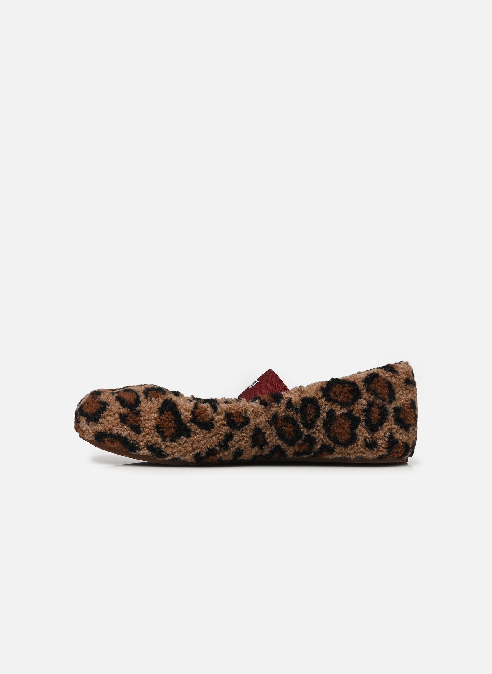 Ballerines MB FLEECE BALLERINA LEOPARD femme marron Moon Boot Ballerines MB FLEECE BALLERINA LEOPARD femme marron COGNAC/COCOA