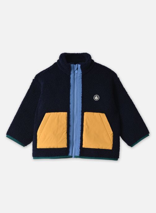 Petit Bateau Jassen VESTE SHERPA jongens blauw